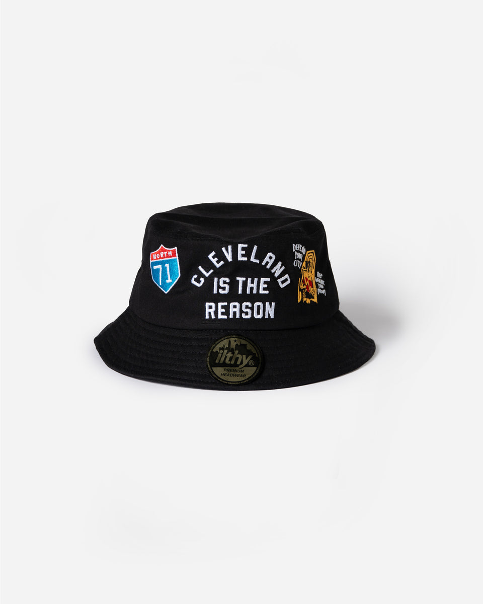 ★Cleveland Golf★Wide Logo Ribbon Decorations Bucket Hat Cleveland Golf Bucket Hat | Dunlop Sports US