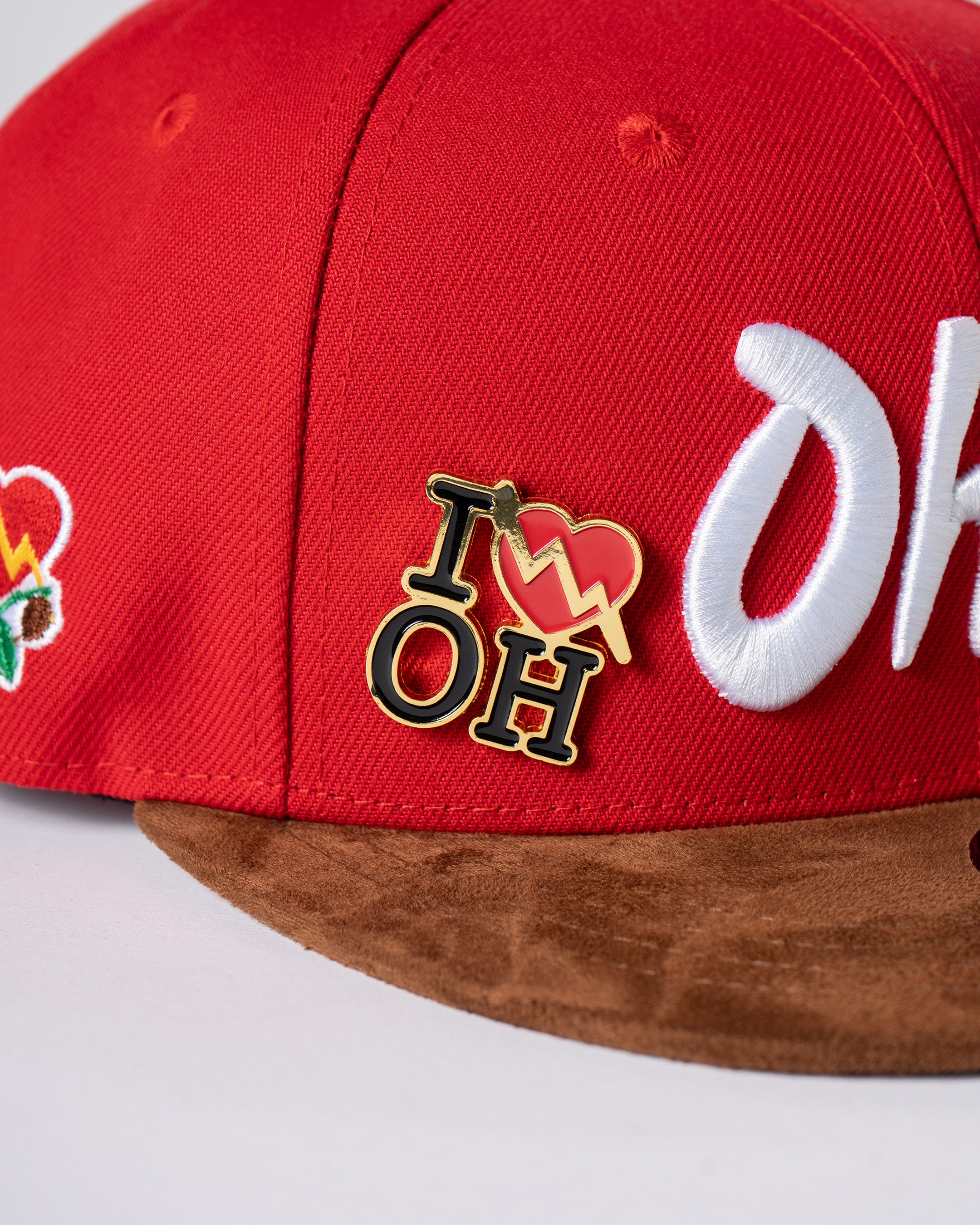 ILTHY® Ohio Script Cap (Red)