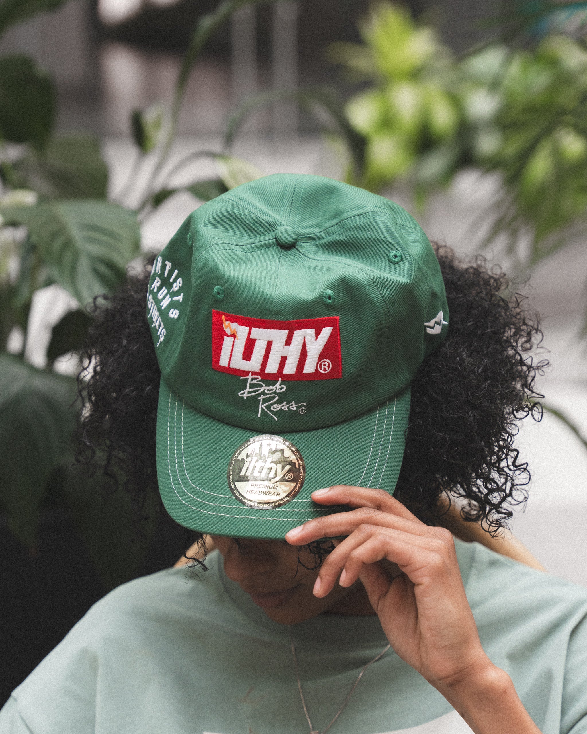 ILTHY® for Bob Ross Snapback Cap (Forest Green)