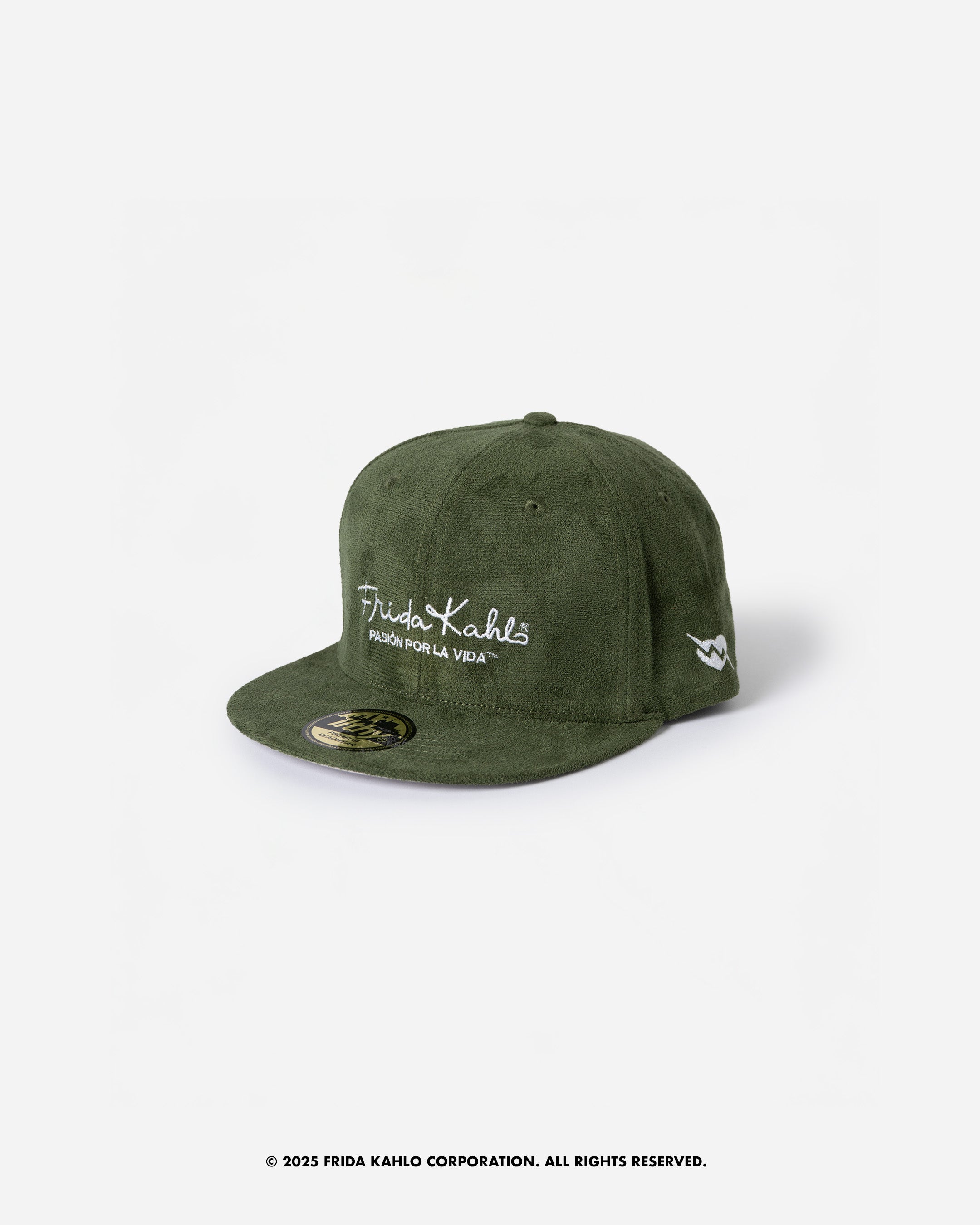 Frida Kahlo Floral Corduroy Cap