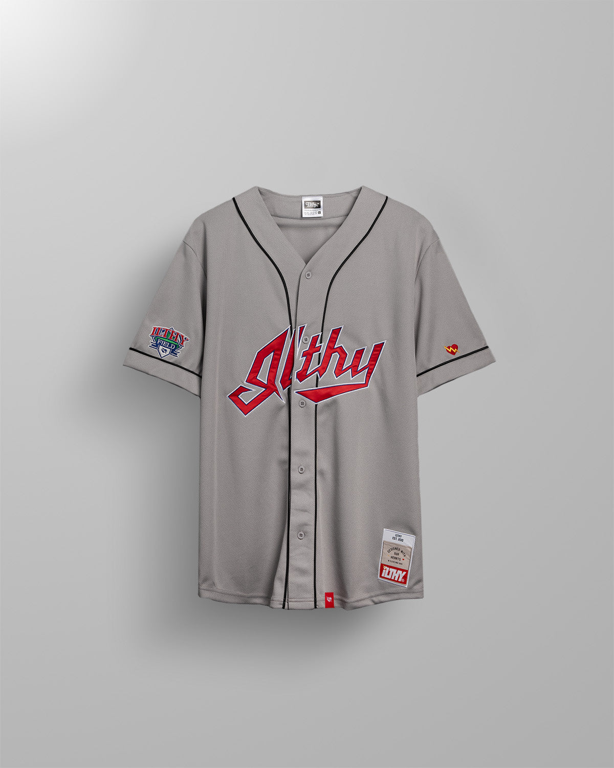 ILTHY® Baseball Club Gray Jersey
