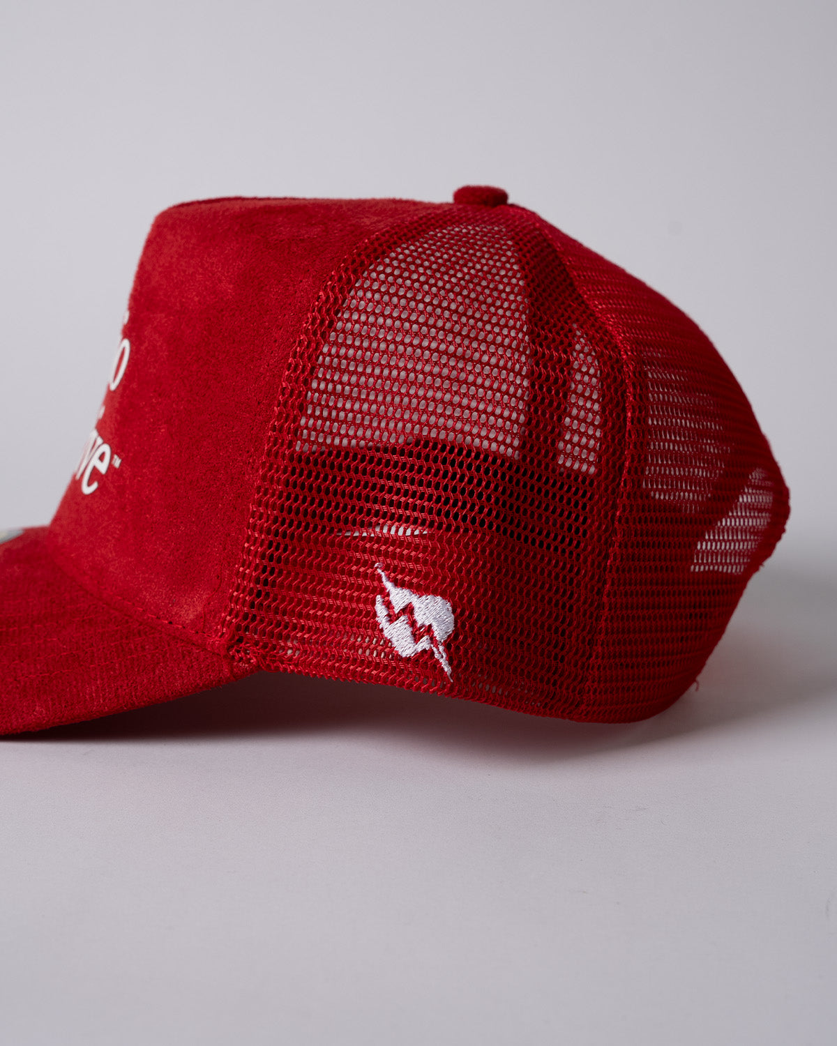 ILTHY® Ohio Native™ Trucker Cap (Red Suede)