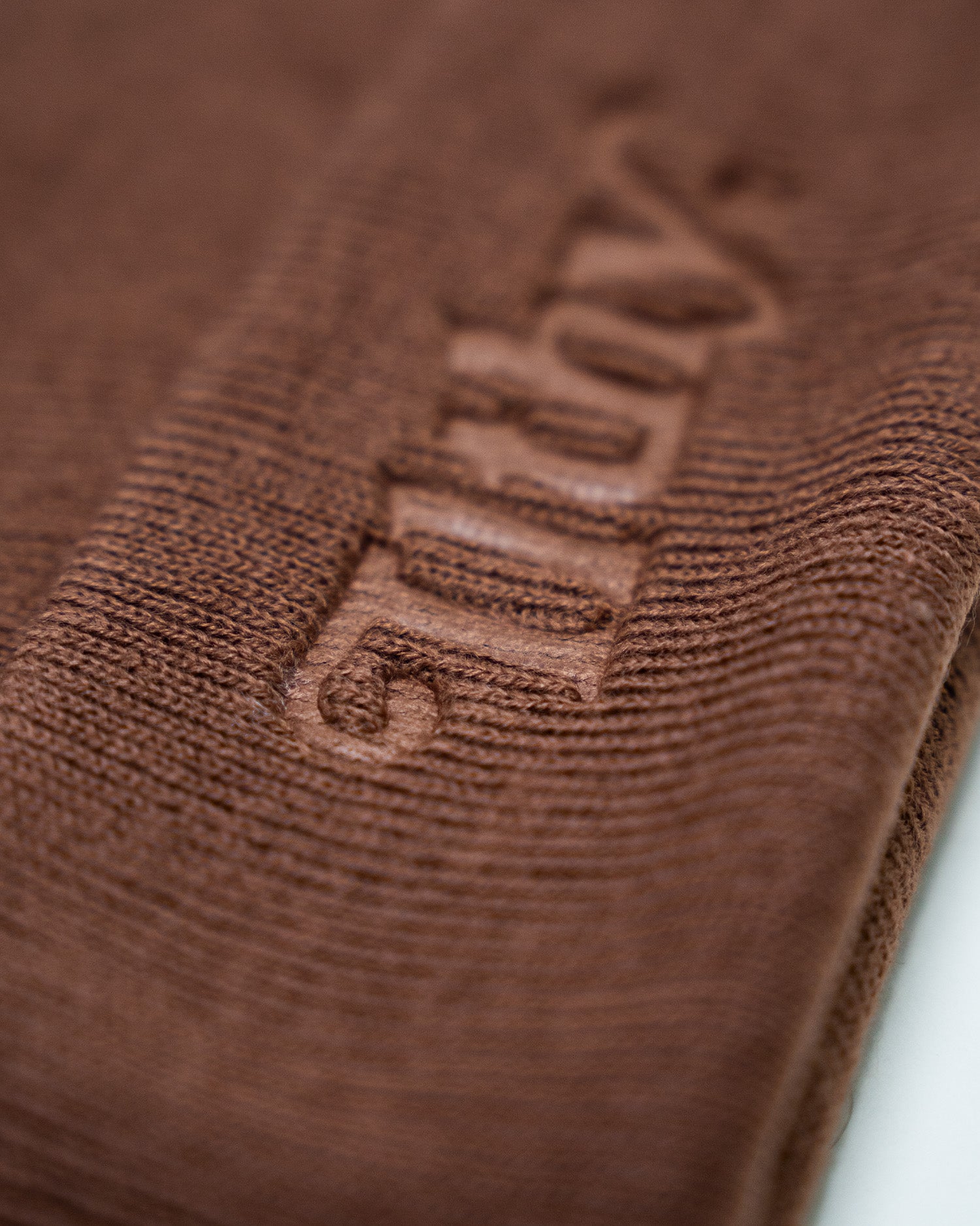 ILTHY® Premium Debossed Beanie (Brown)