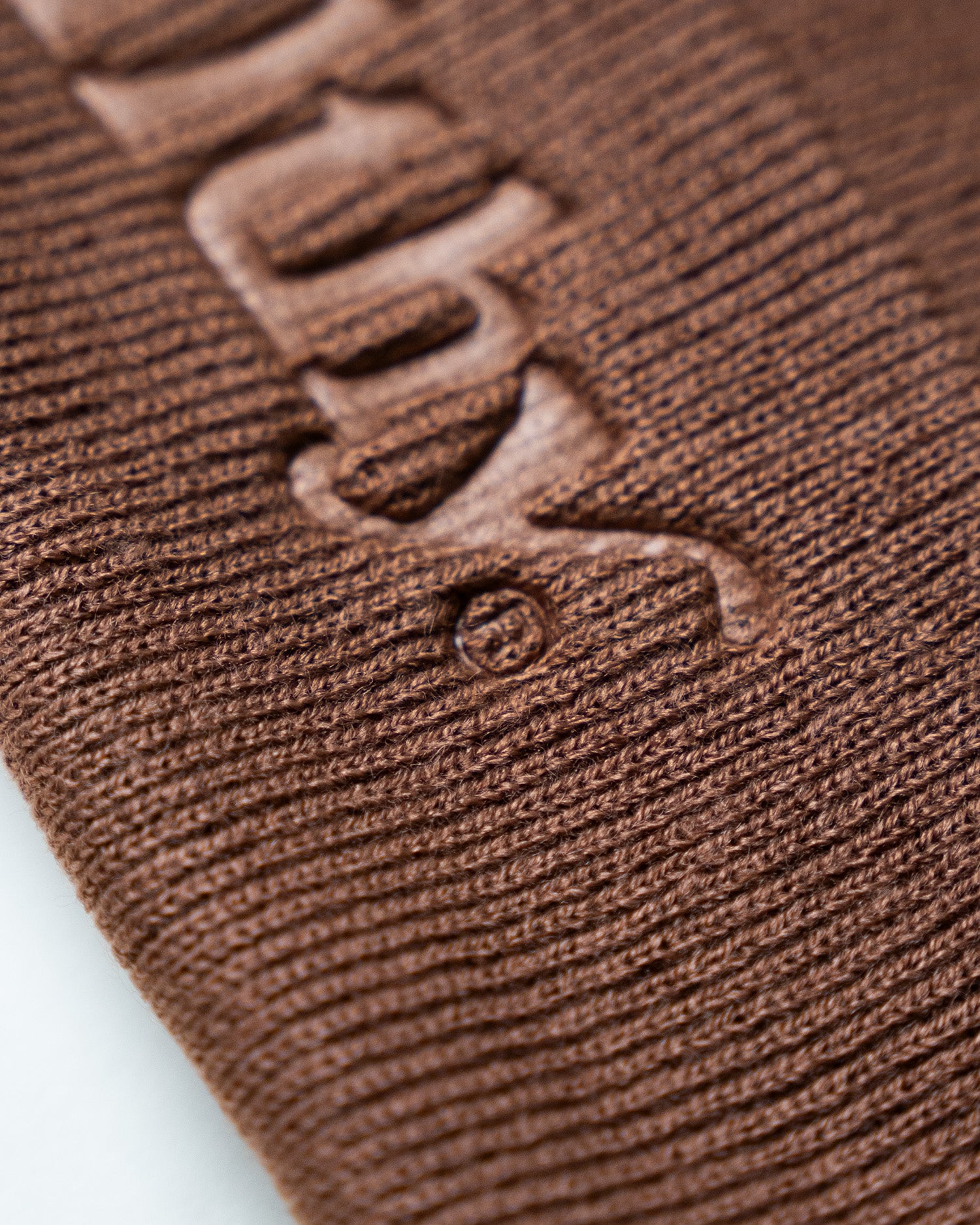 ILTHY® Premium Debossed Beanie (Brown)
