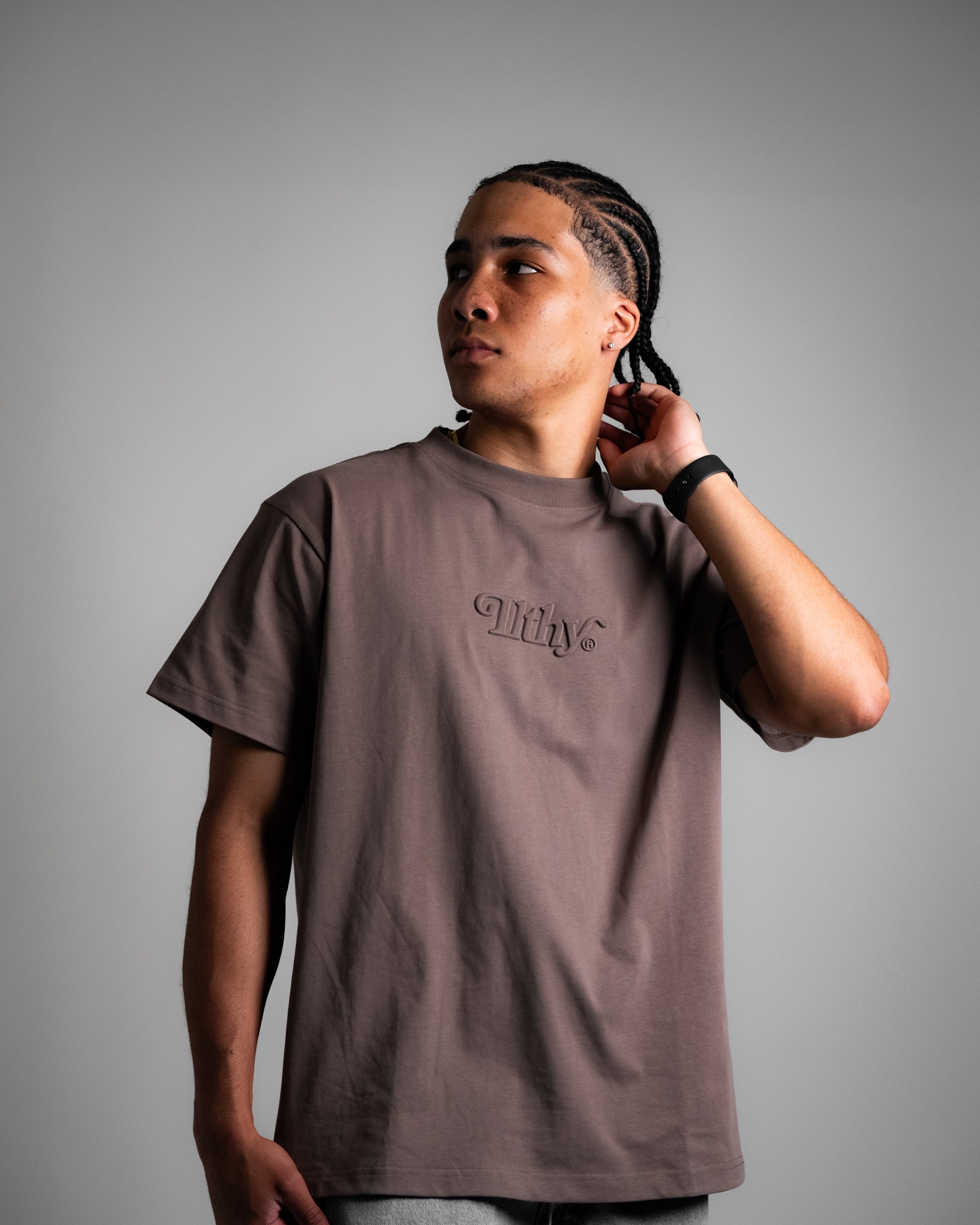 ILTHY® Embossed T-Shirt (Mocha)