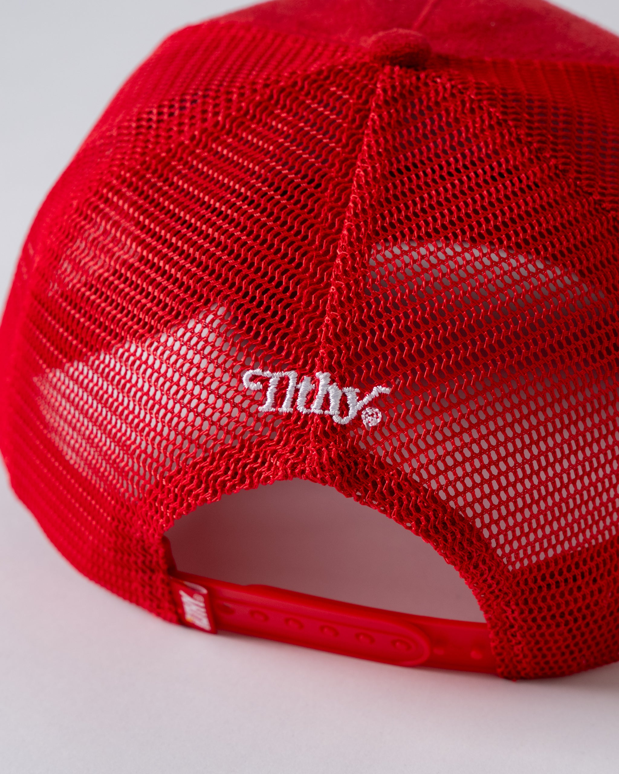 ILTHY® Ohio Native™ Trucker Cap (Red Suede)