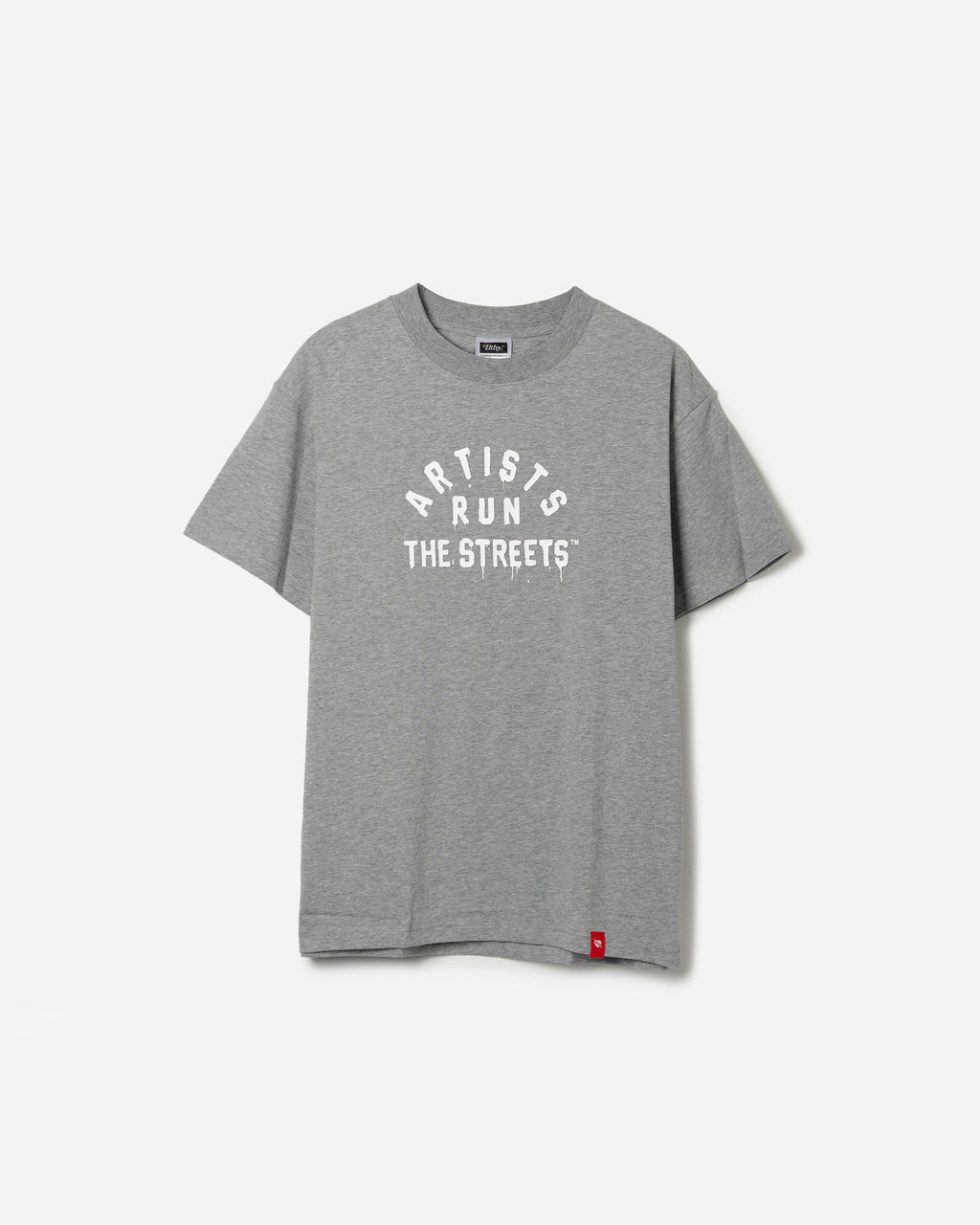 Artists Run The Streets™  3D Silicone Print T-Shirt (Gray)