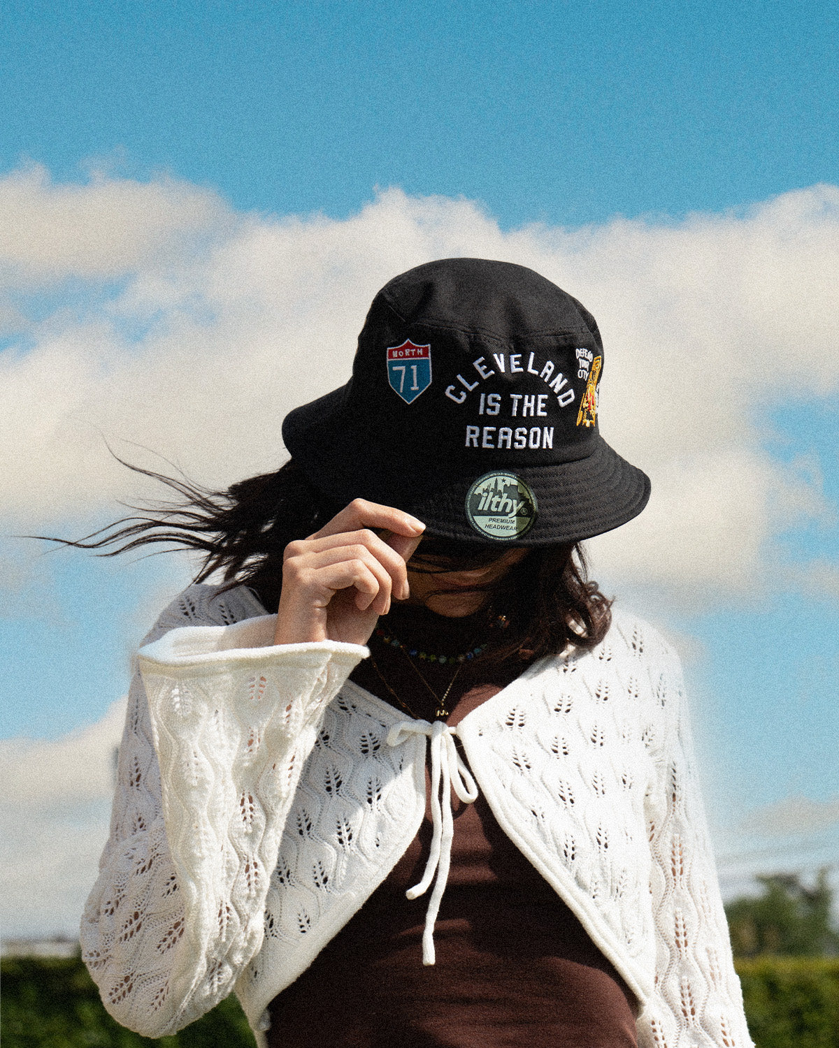 Cleveland Is the Reason™ Bucket Cap (Black)