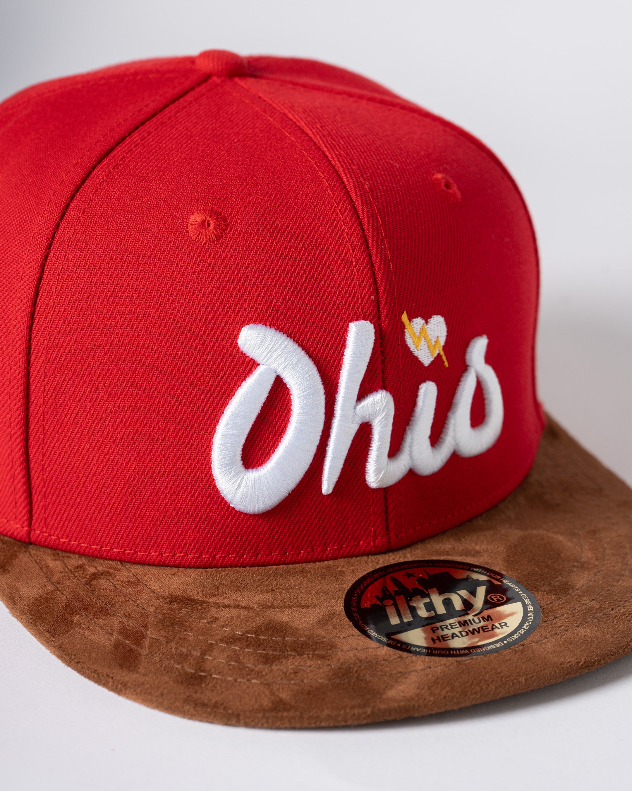 ILTHY® Ohio Script Cap (Red)
