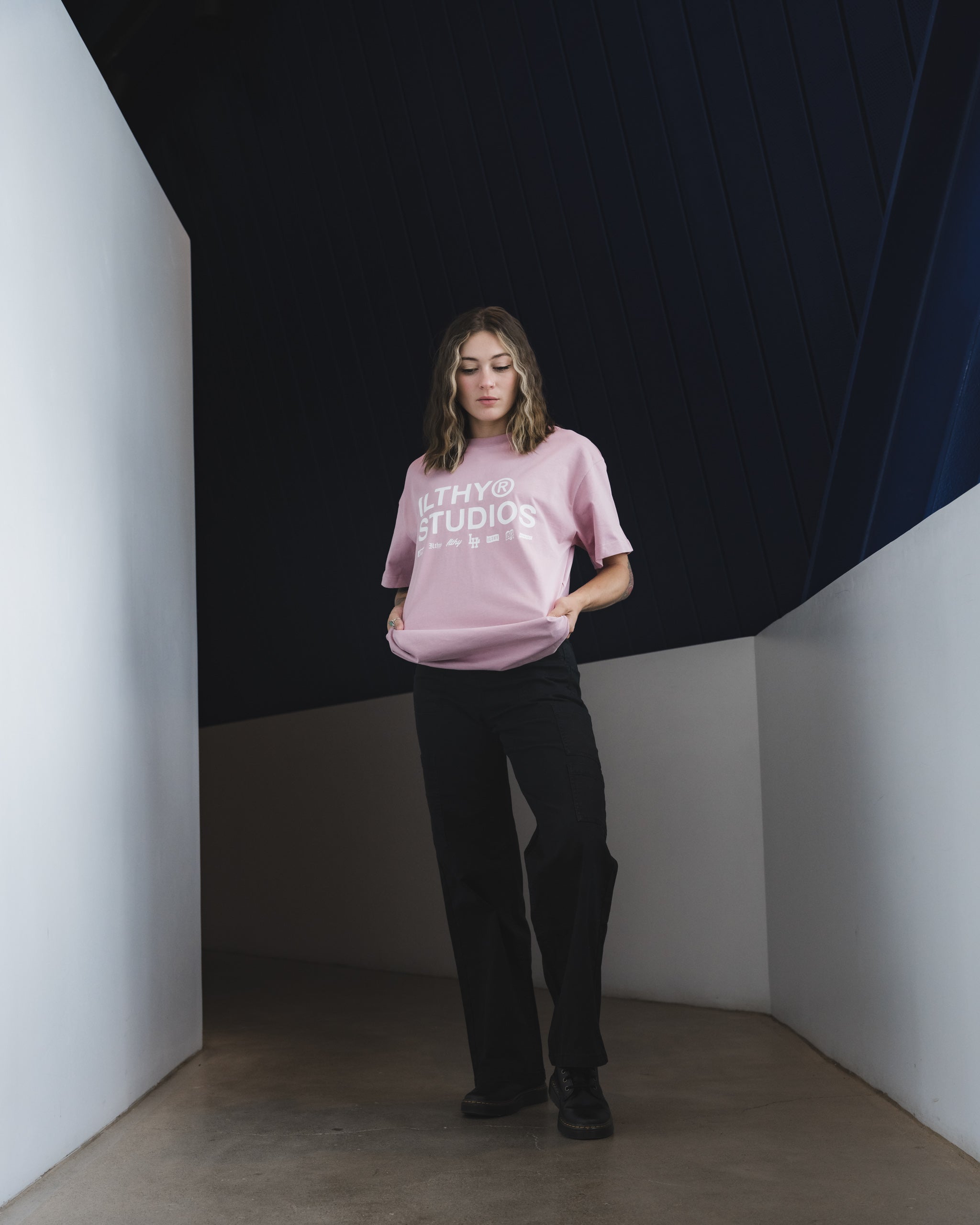 ILTHY® Studios Heavy Weight Tee (Pink)