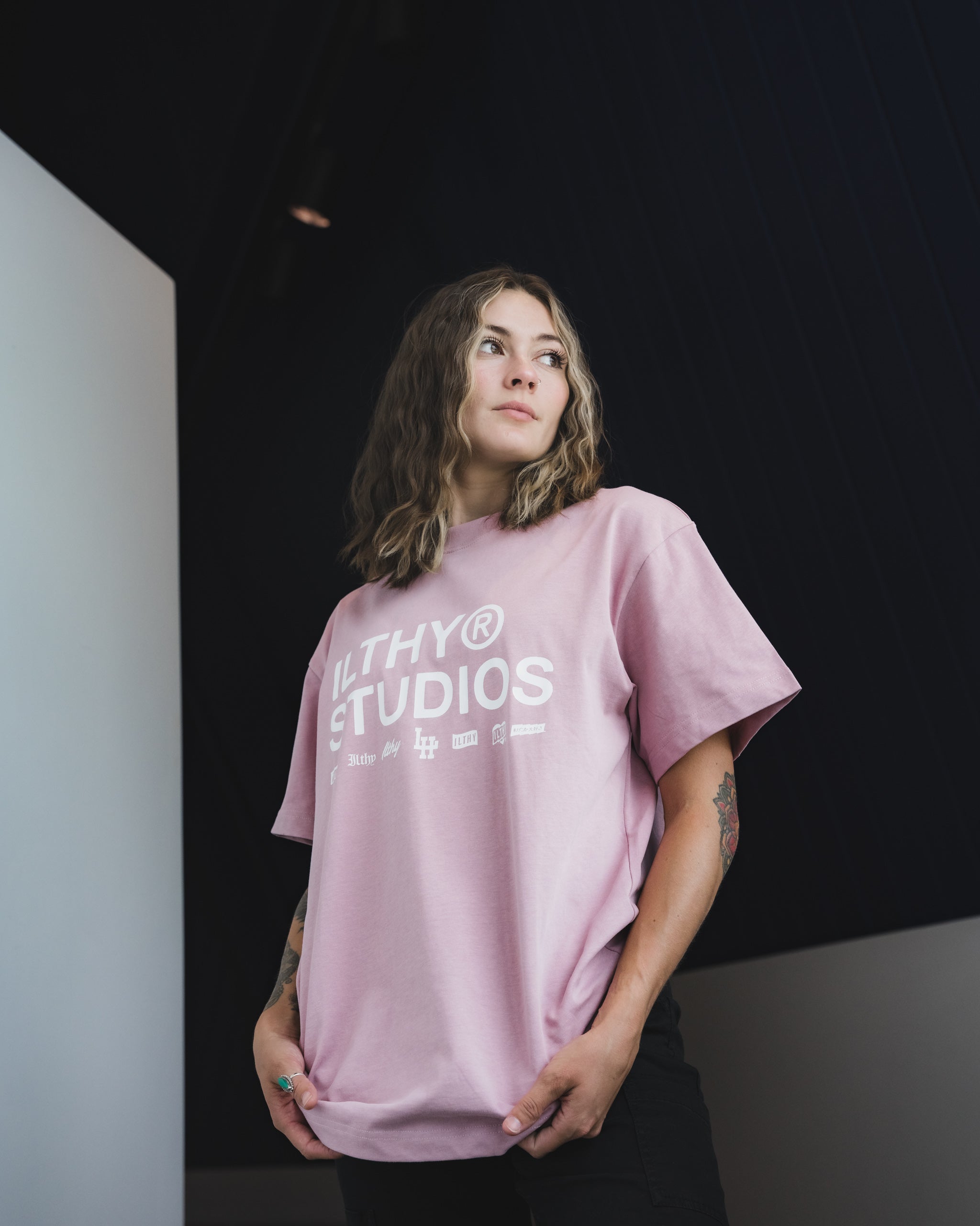 ILTHY® Studios Heavy Weight Tee (Pink)