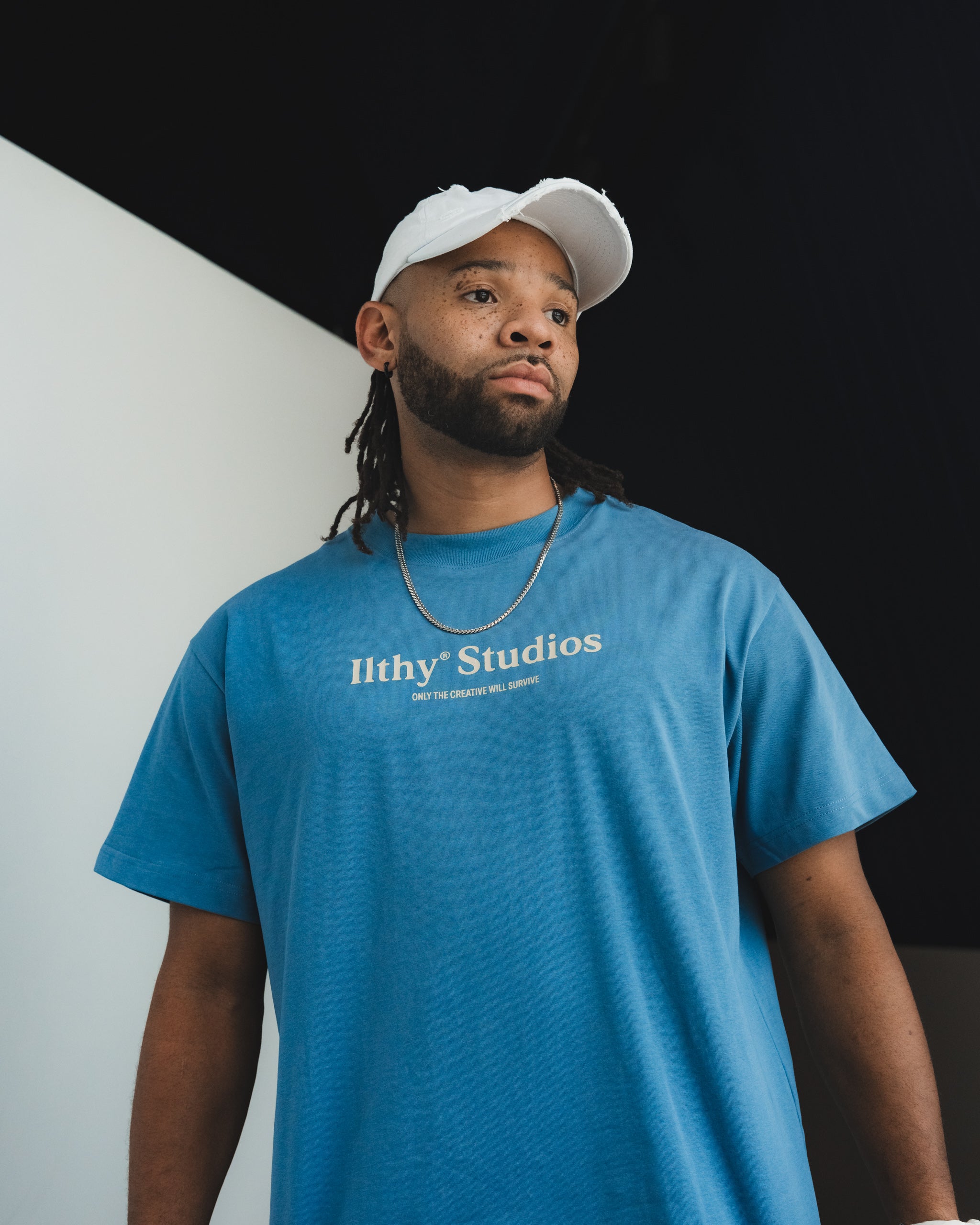 ILTHY® Studios Heavy Weight Tee (Blue)