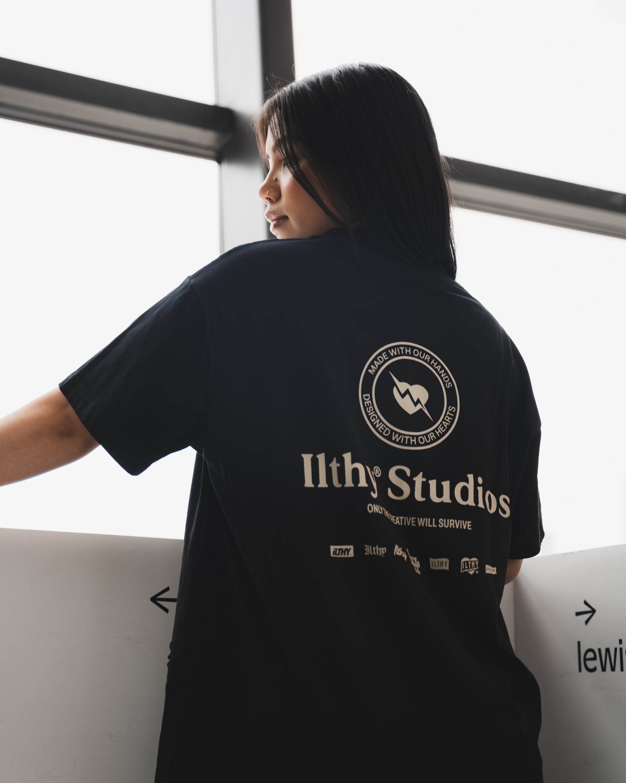 ILTHY® Studios Heavy Weight Tee (Black)