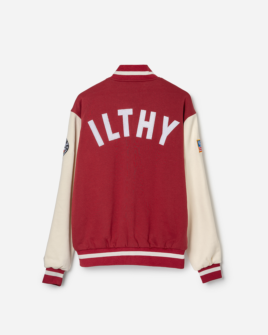 ILTHY® Varsity Jacket (Maroon)