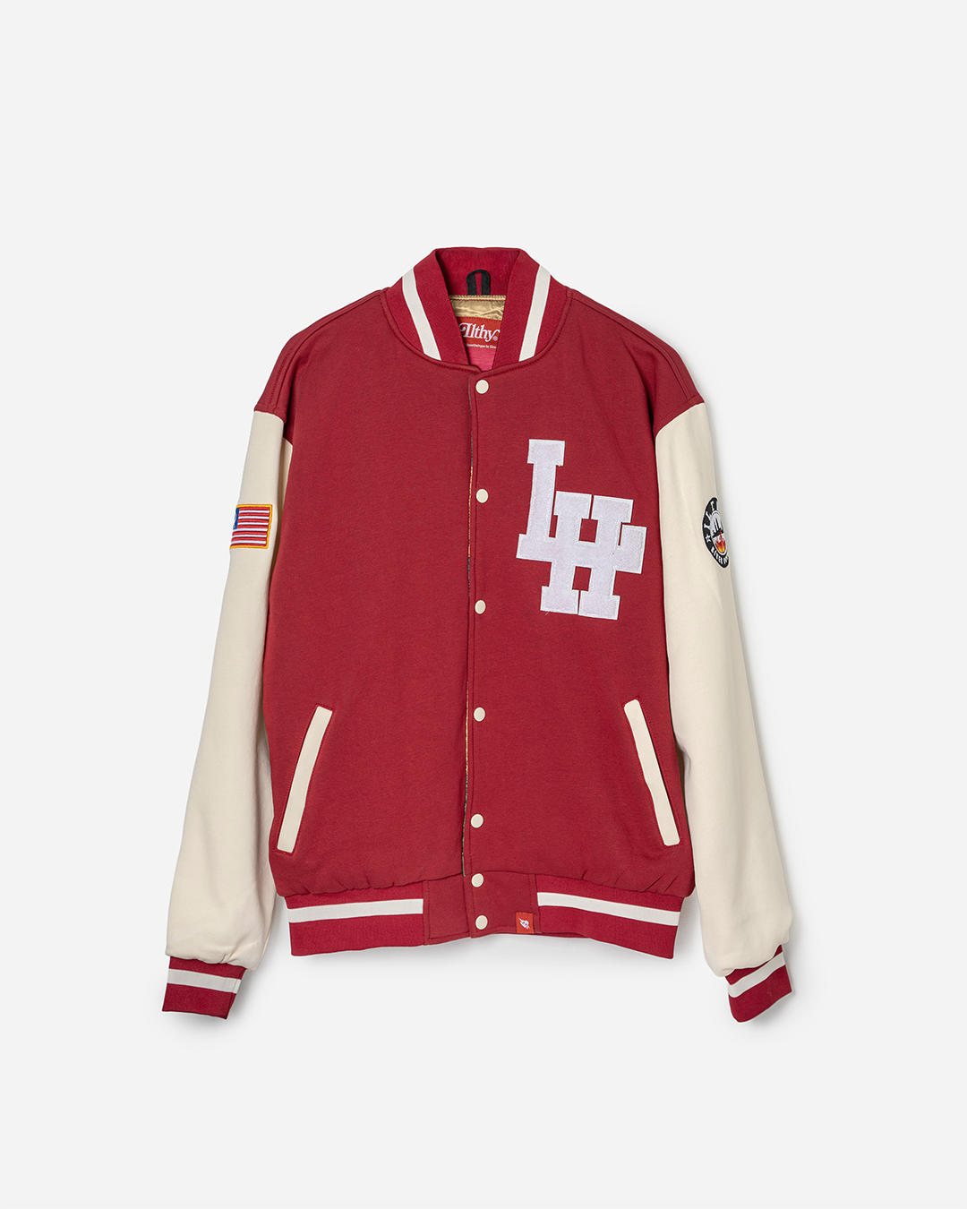 ILTHY® Varsity Jacket (Maroon)