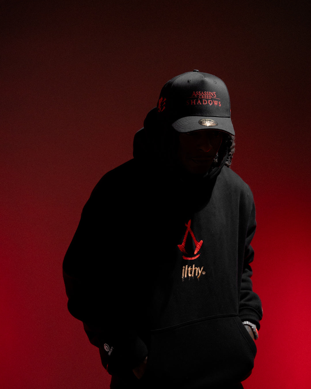ILTHY® x Assassin’s Creed Shadows Black Snapback Cap