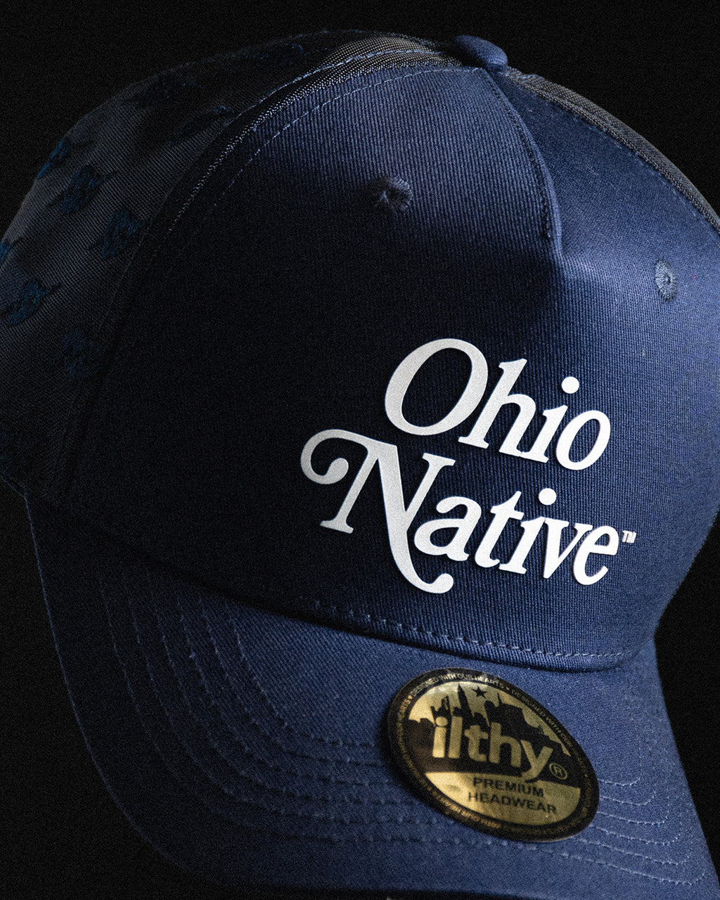 Ohio Native™ Heart Mesh Trucker (Navy)