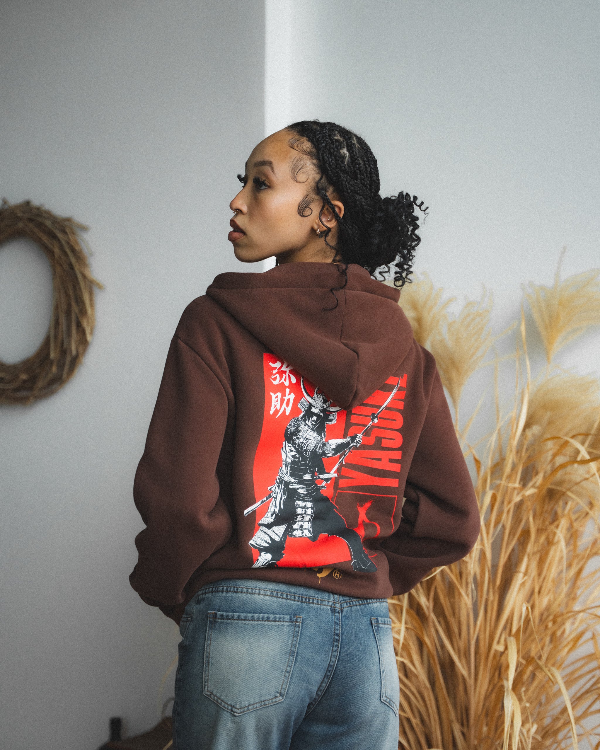 ILTHY® x Assassin’s Creed Shadows Yasuke Mocha Zip-Up Hoodie