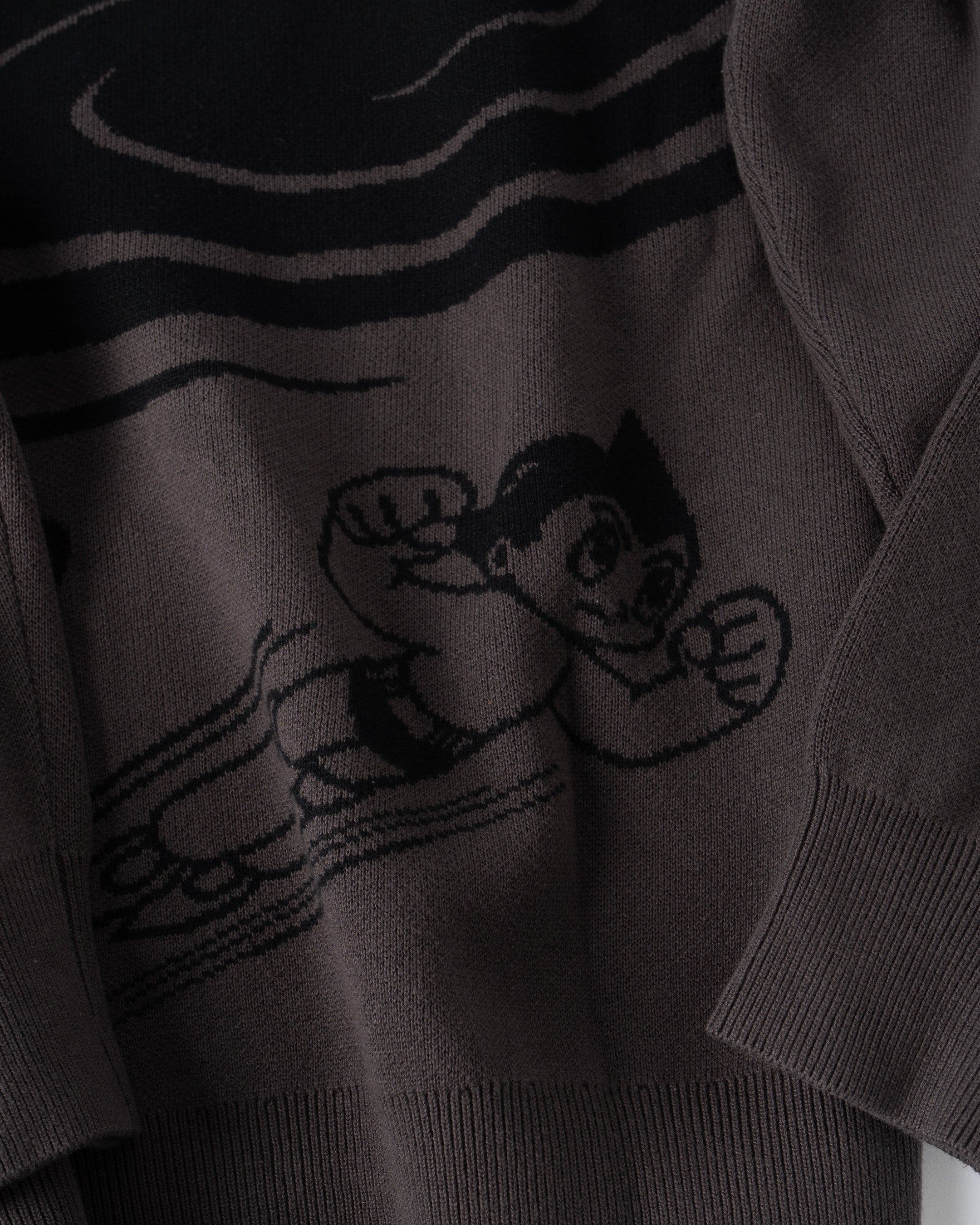 ILTHY® for Astro Boy Jacquard Knit Sweater (Gray)