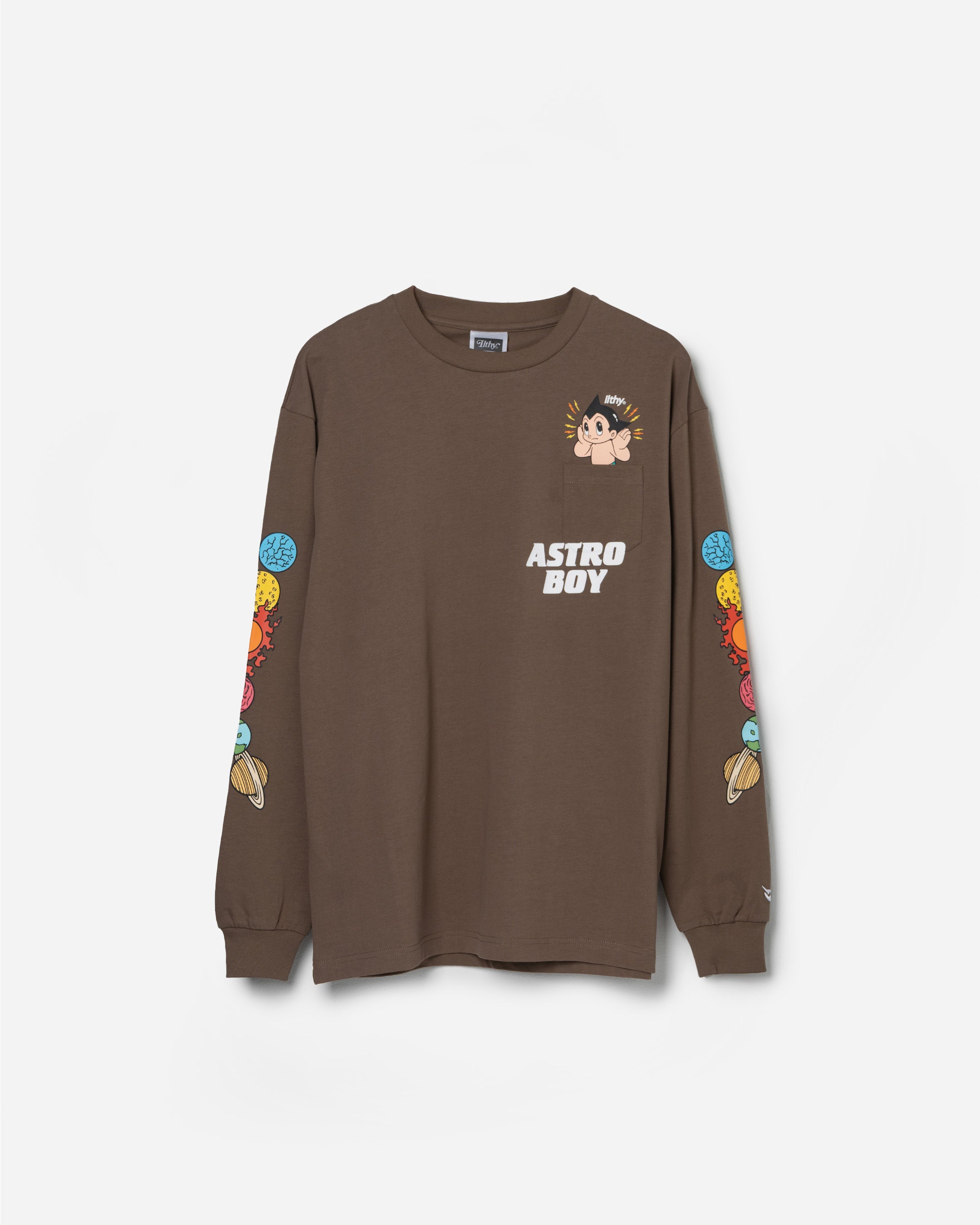 ILTHY® for Astro Boy Long Sleeve Tee (Brown)