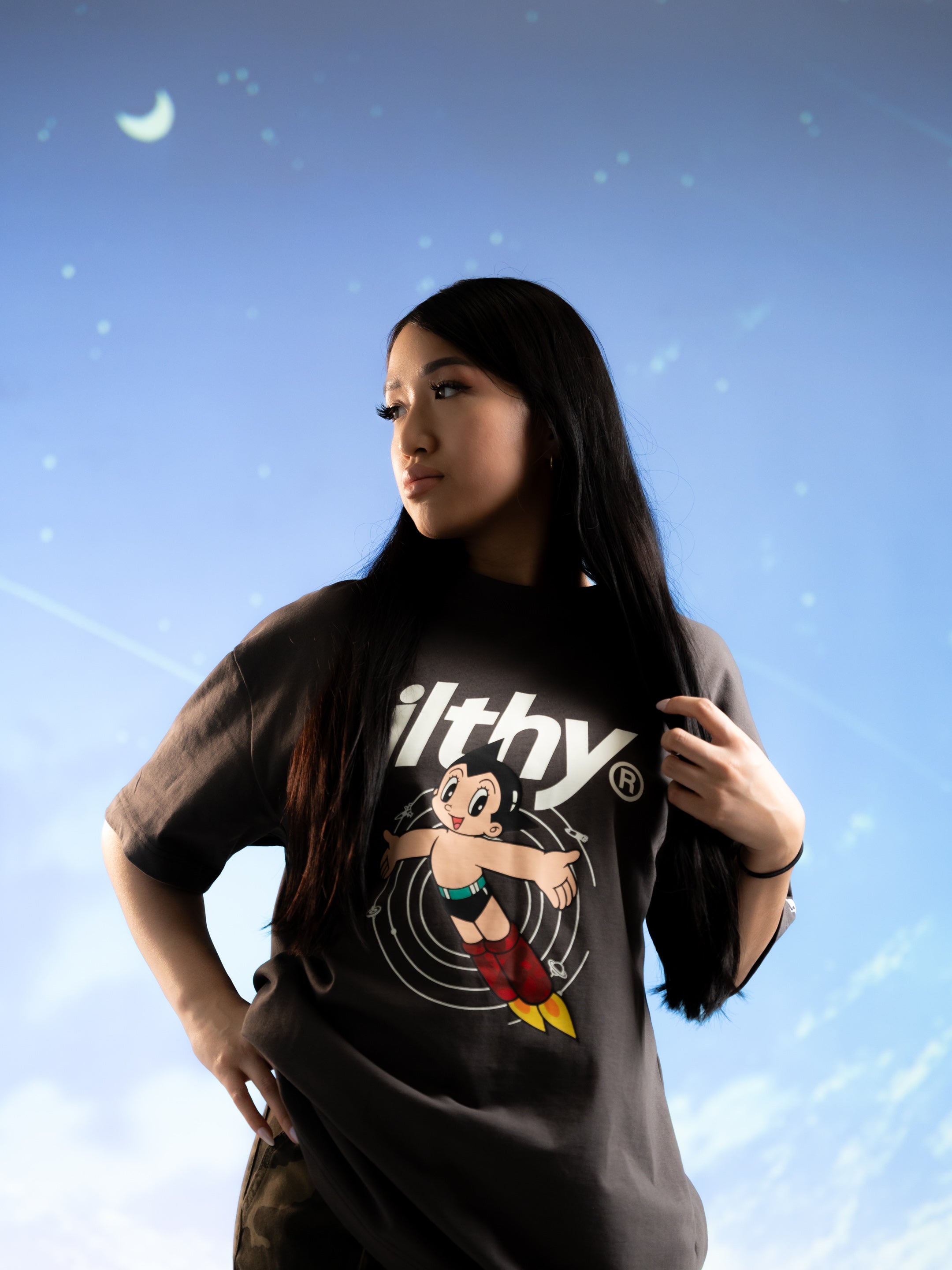 ILTHY® for Astro Boy T-Shirt (Gray)