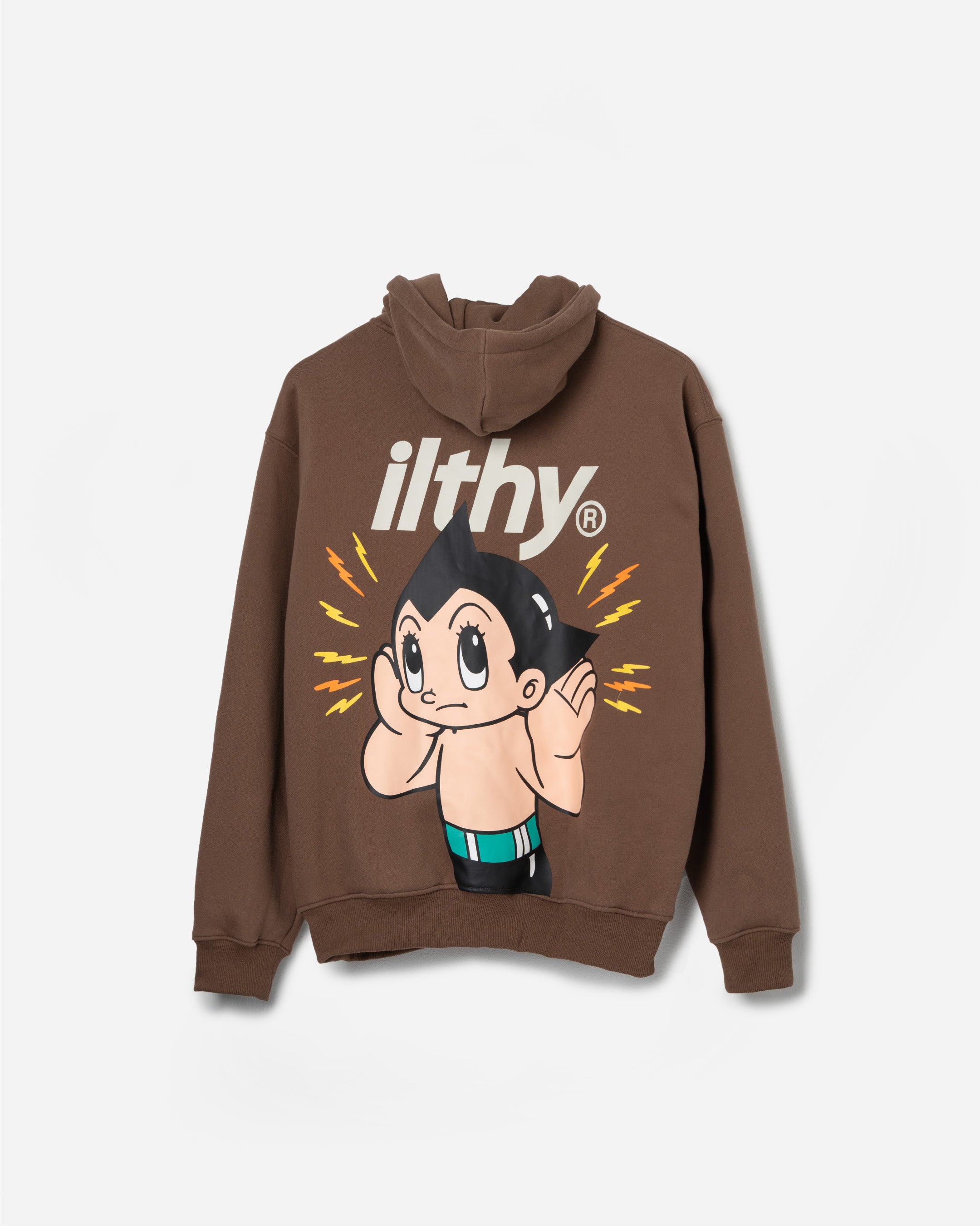 ILTHY® for Astro Boy Zip Hoodie (Brown)