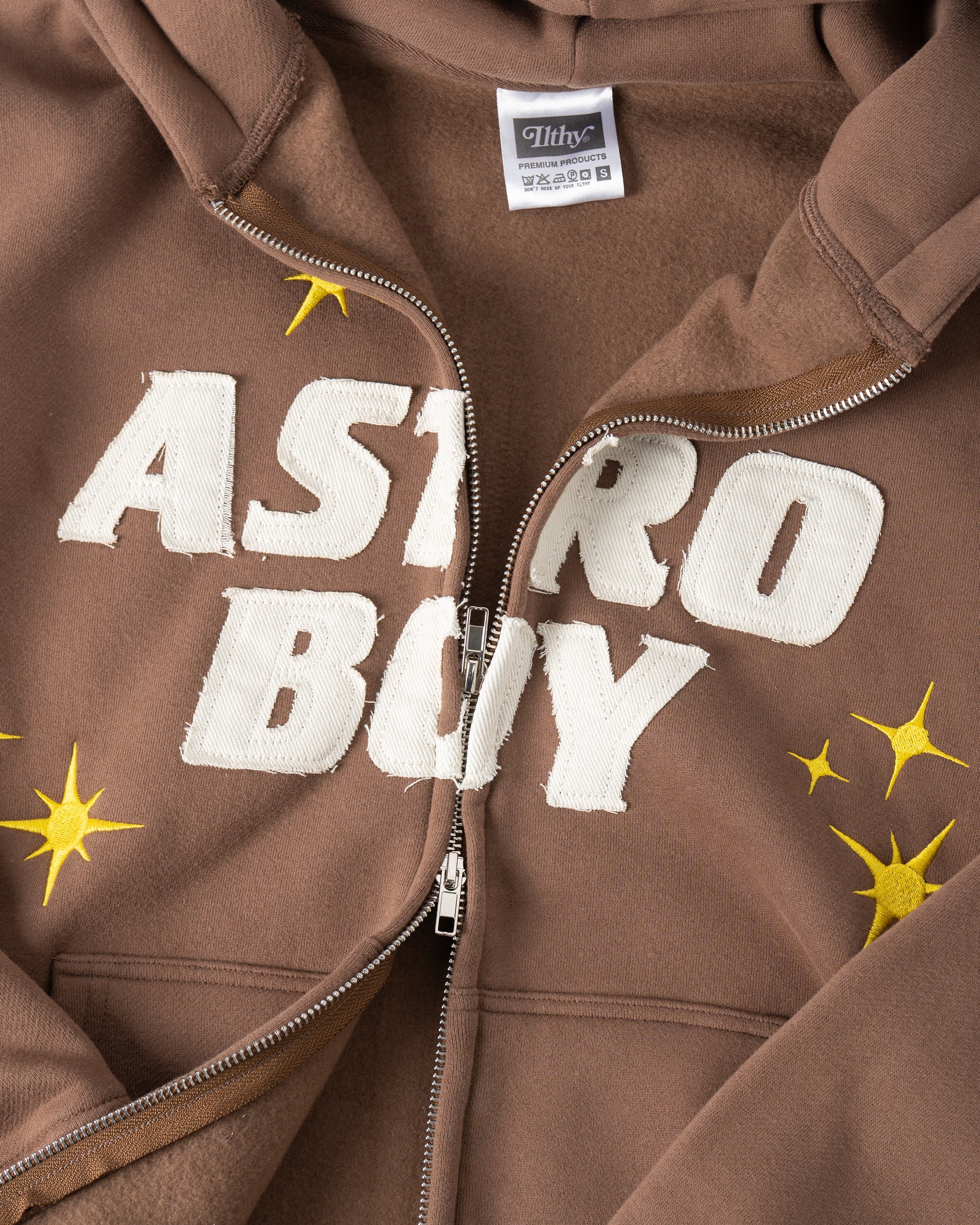 ILTHY® for Astro Boy Zip Hoodie (Brown)