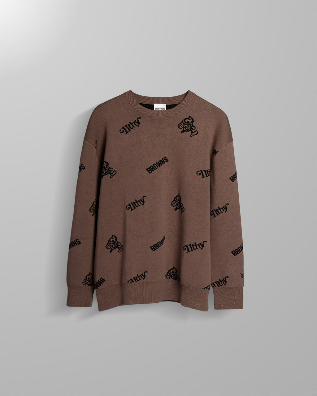 ILTHY® x BROWNS® Jacquard Pattern Knit Sweater