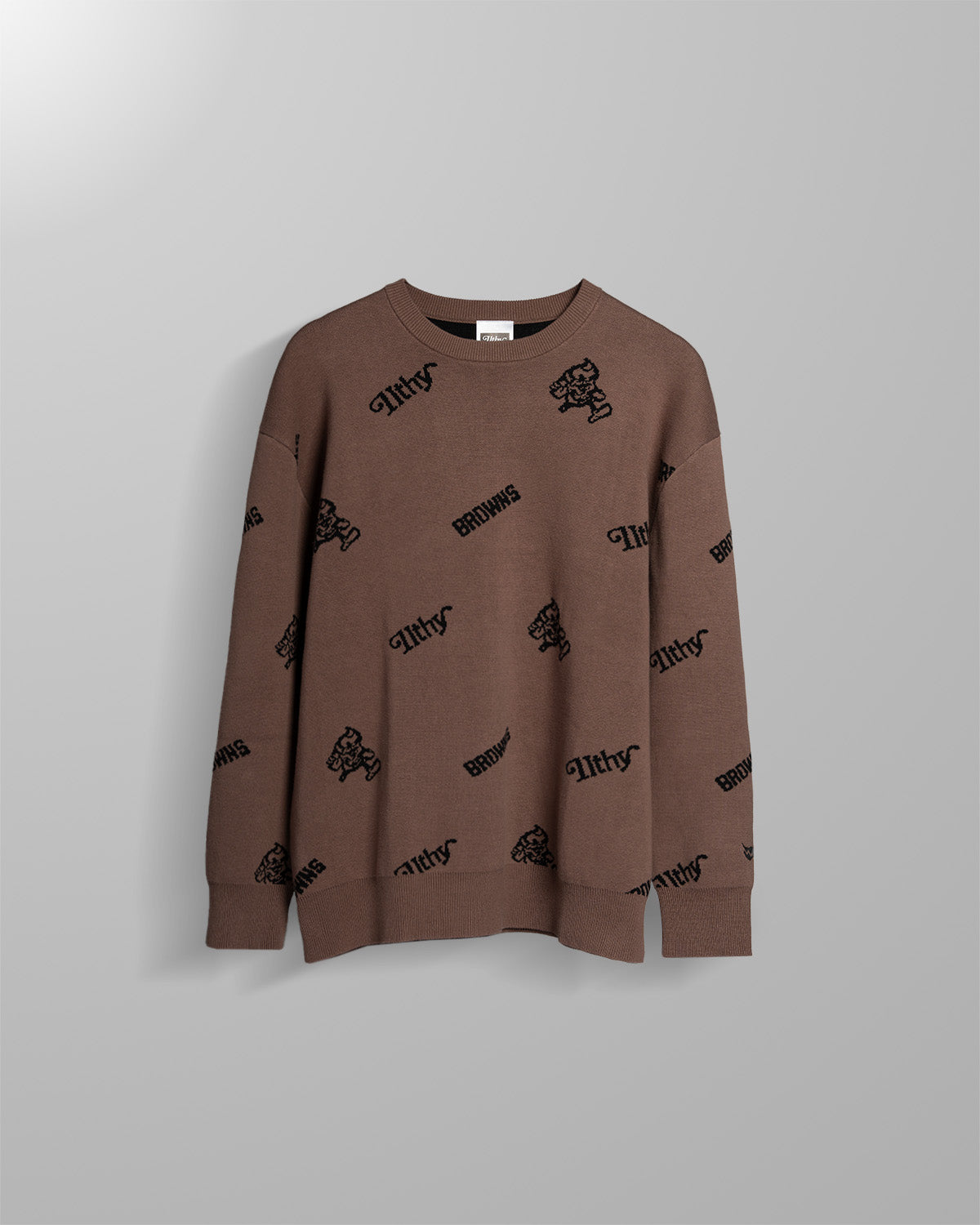 ILTHY® x BROWNS® Jacquard Pattern Knit Sweater