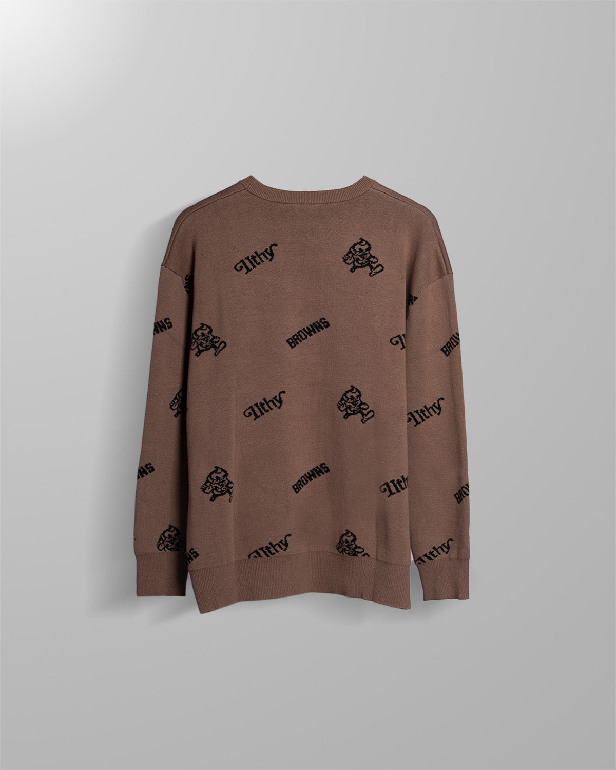 ILTHY® x BROWNS® Jacquard Pattern Knit Sweater