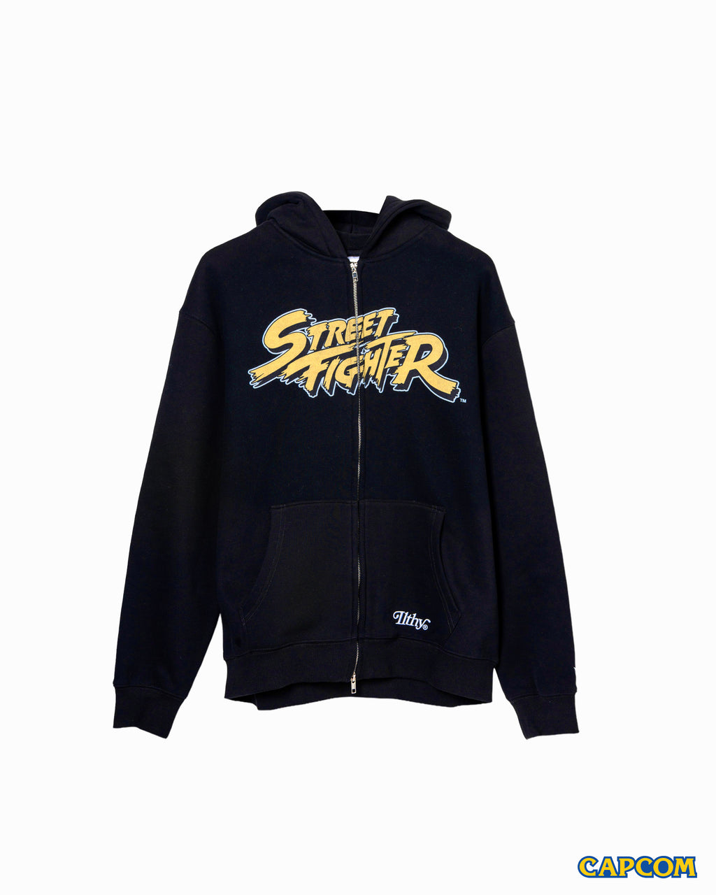 Street Fighter™ Zip Hoodie Ryu vs. Akuma (Black)