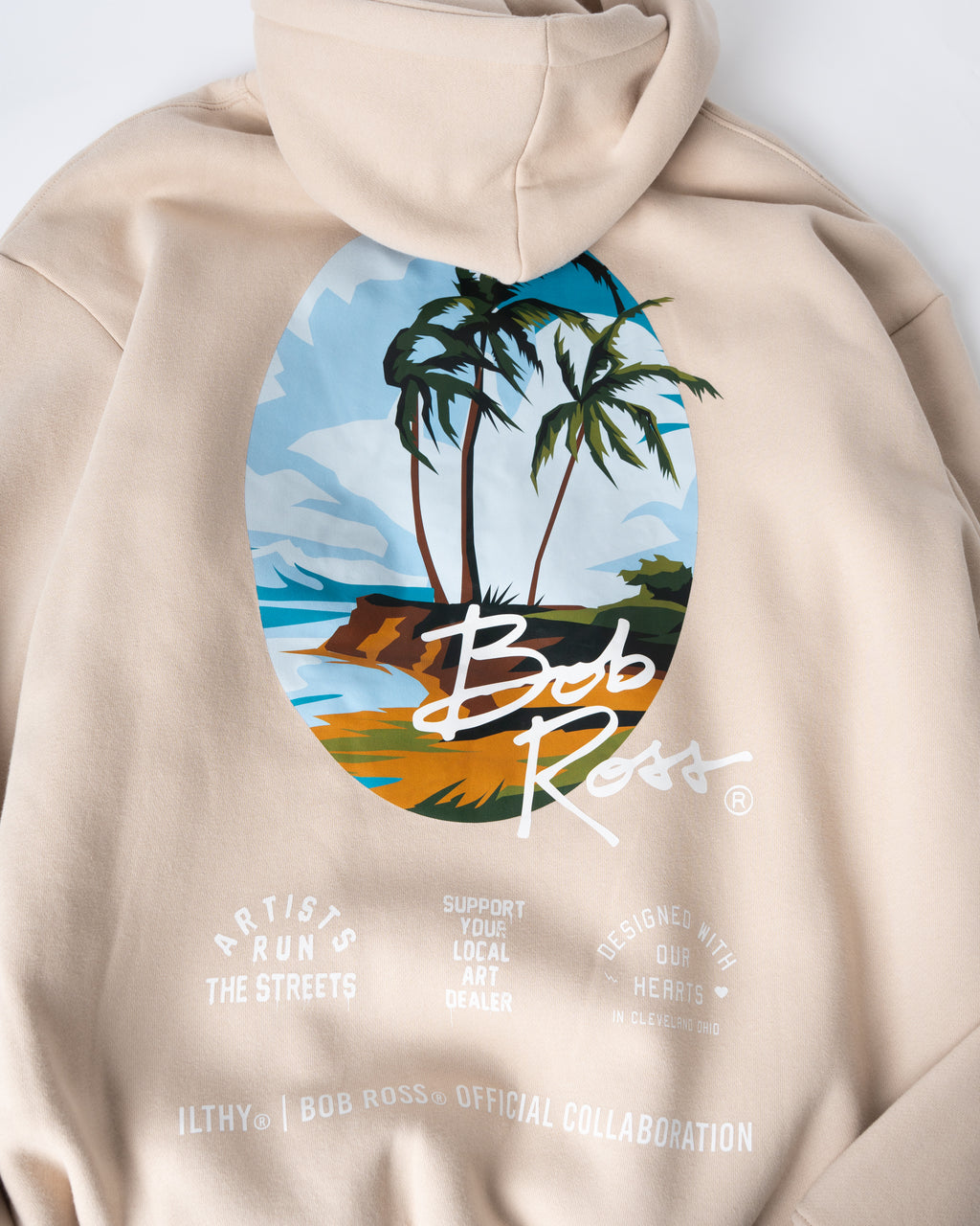 ILTHY® for Bob Ross Hoodie (Biege)