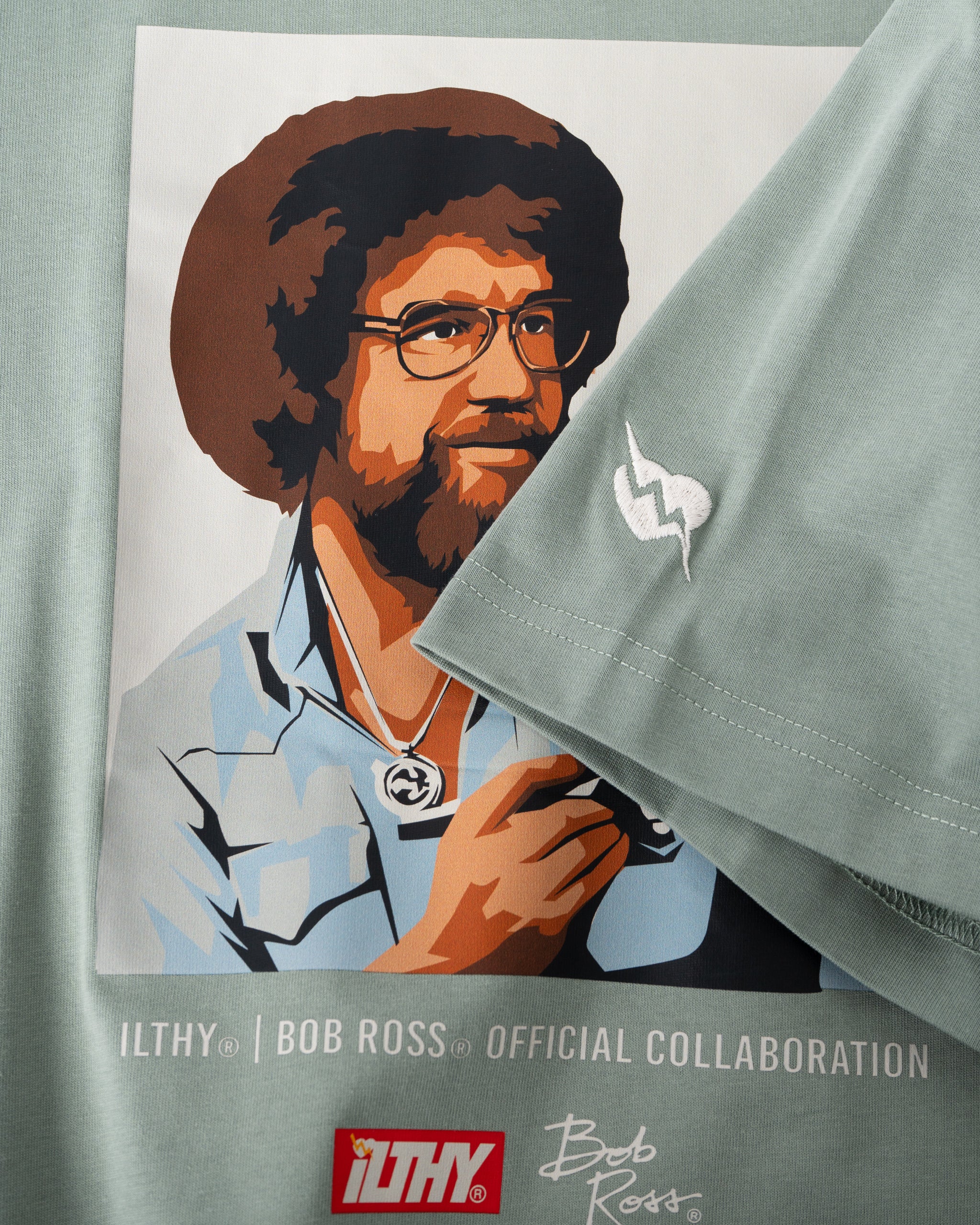 ILTHY® for Bob Ross Tee (Sage Green)