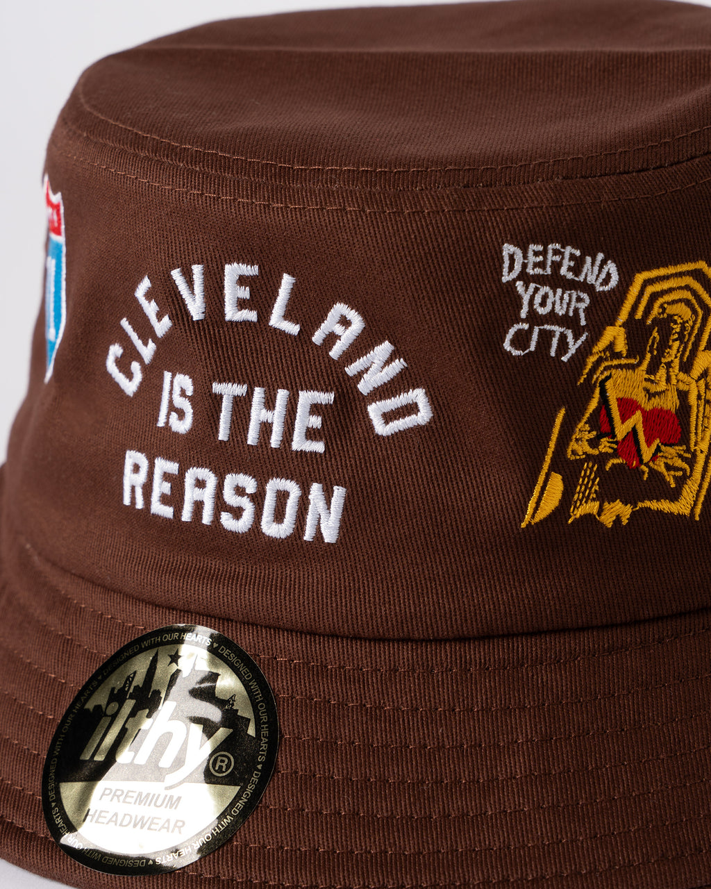 Cleveland Is the Reason™ Bucket Cap (Brown)
