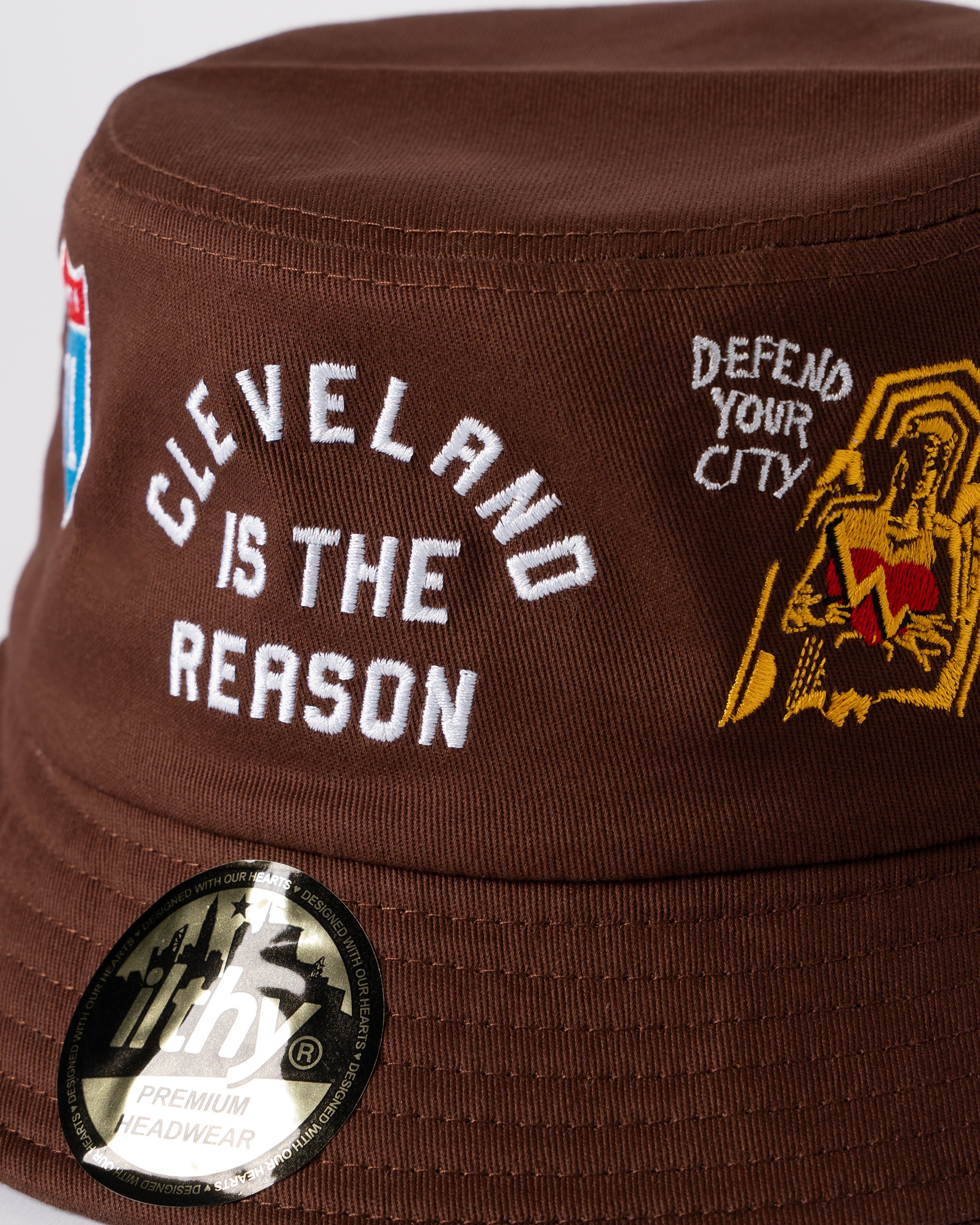 Cleveland Is the Reason™ Bucket Cap (Brown)