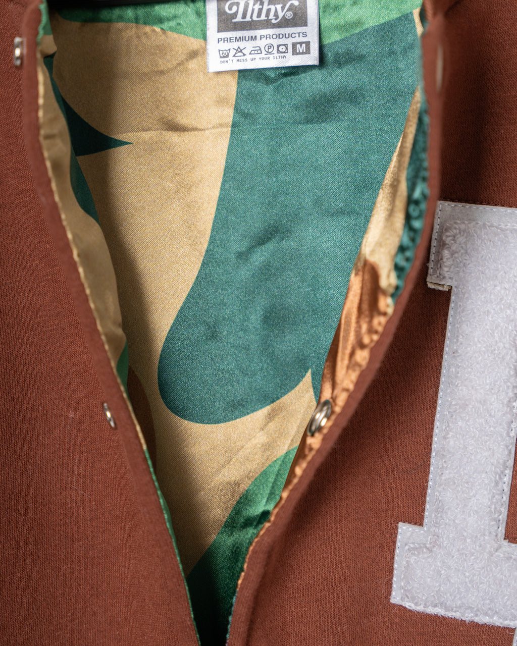 ILTHY® Varsity Jacket (Brown)