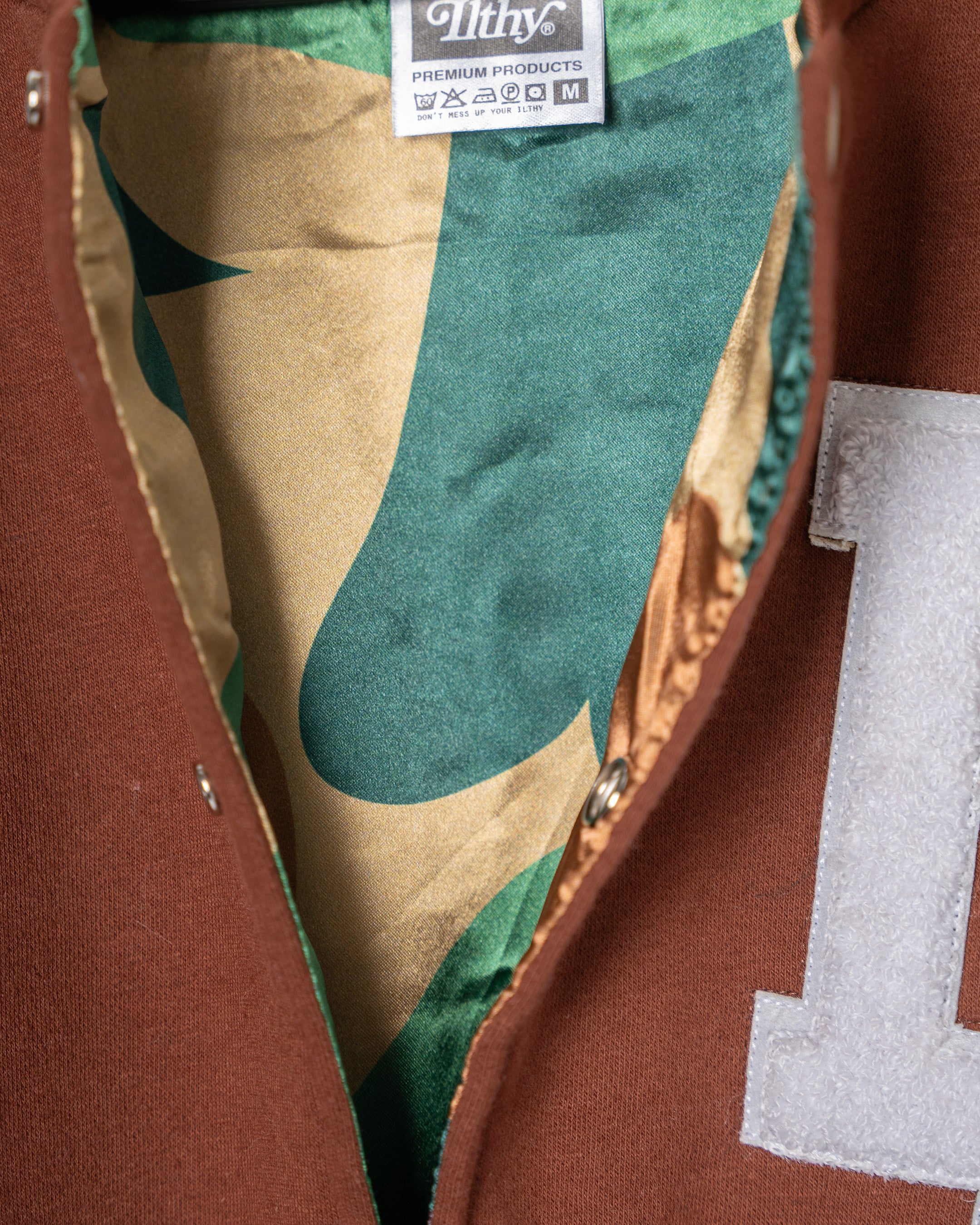 ILTHY® Varsity Jacket (Brown)