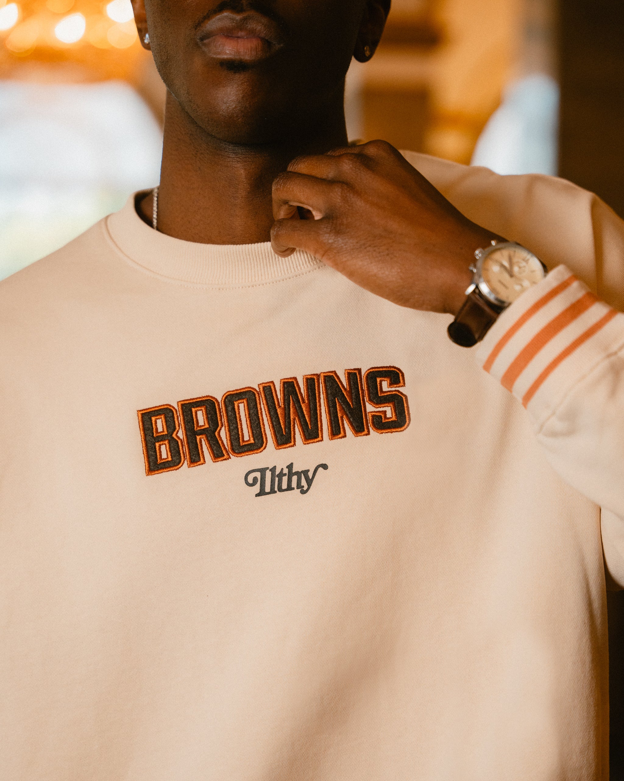 ILTHY® x BROWNS® Crewneck (Cream)