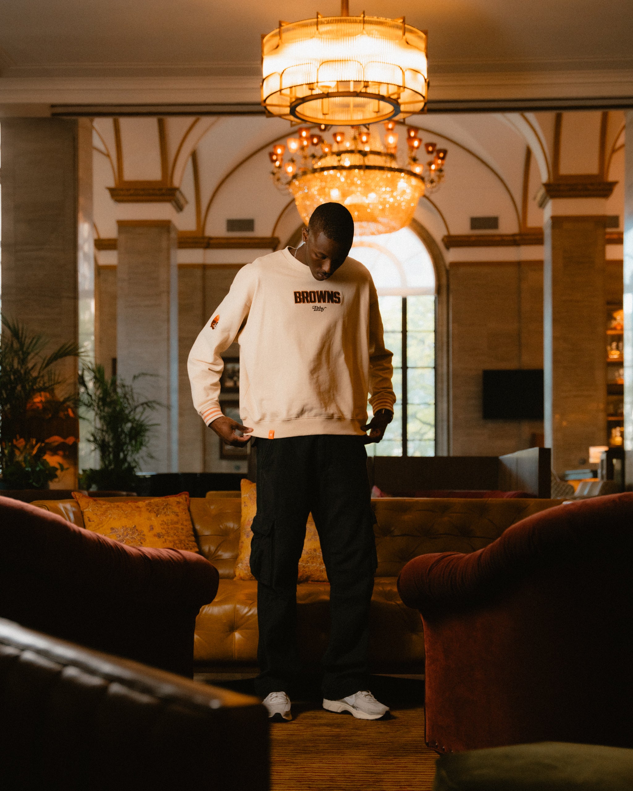 ILTHY® x BROWNS® Crewneck (Cream)