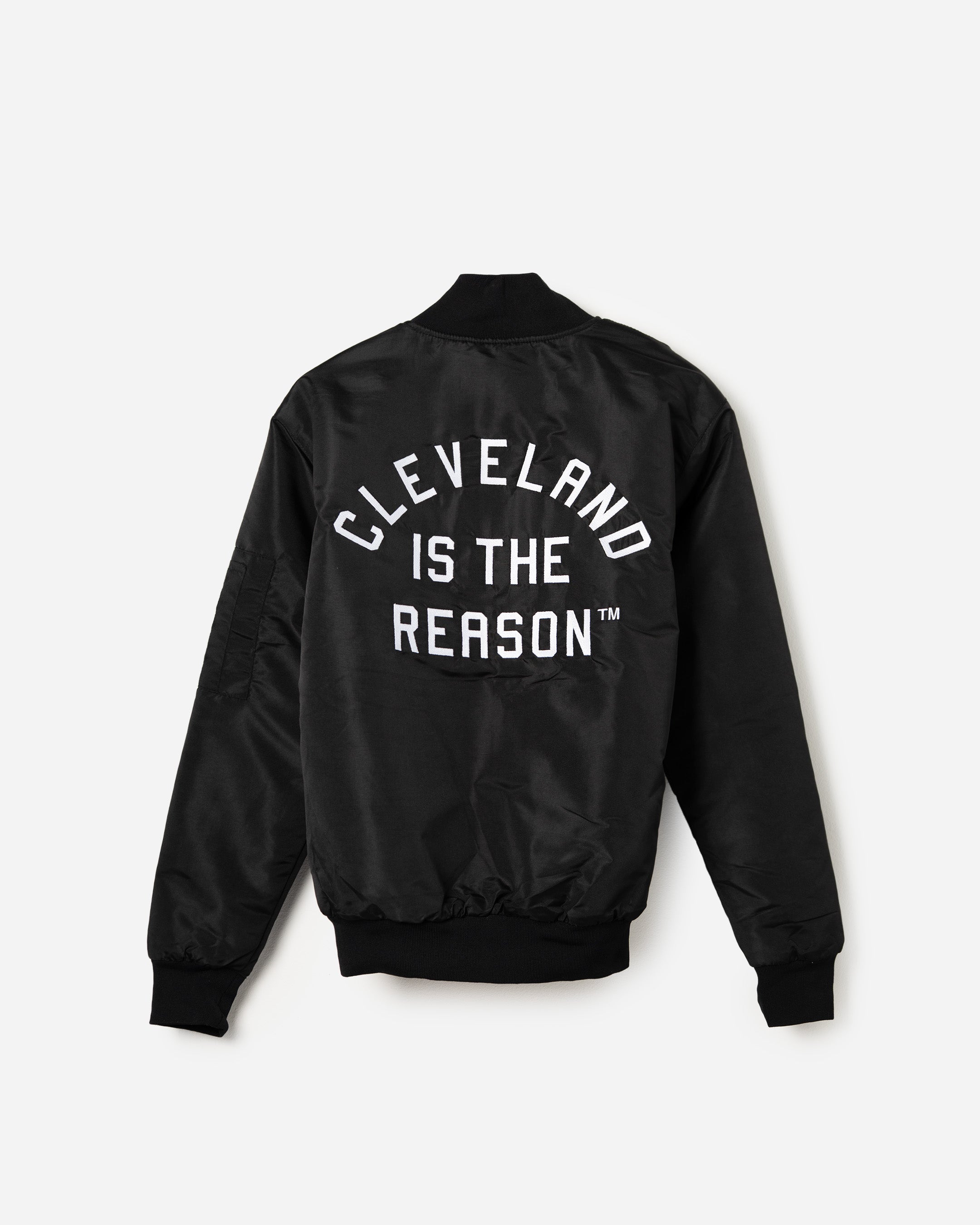 Cleveland Is the Reason™ Bomber Jackets (Black)