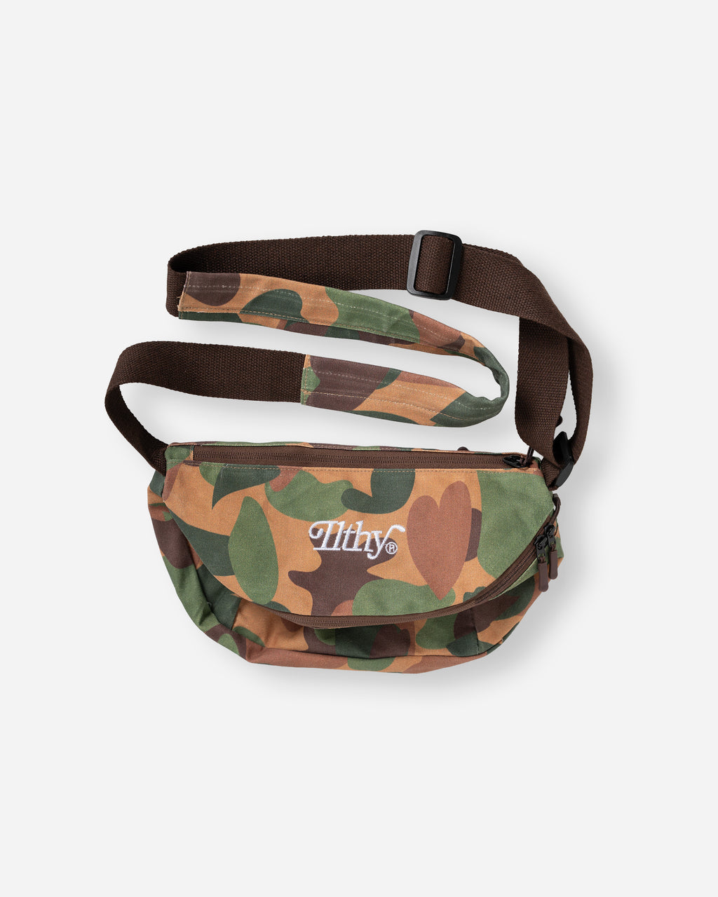 ILTHY® Heart Camo Sling Bag