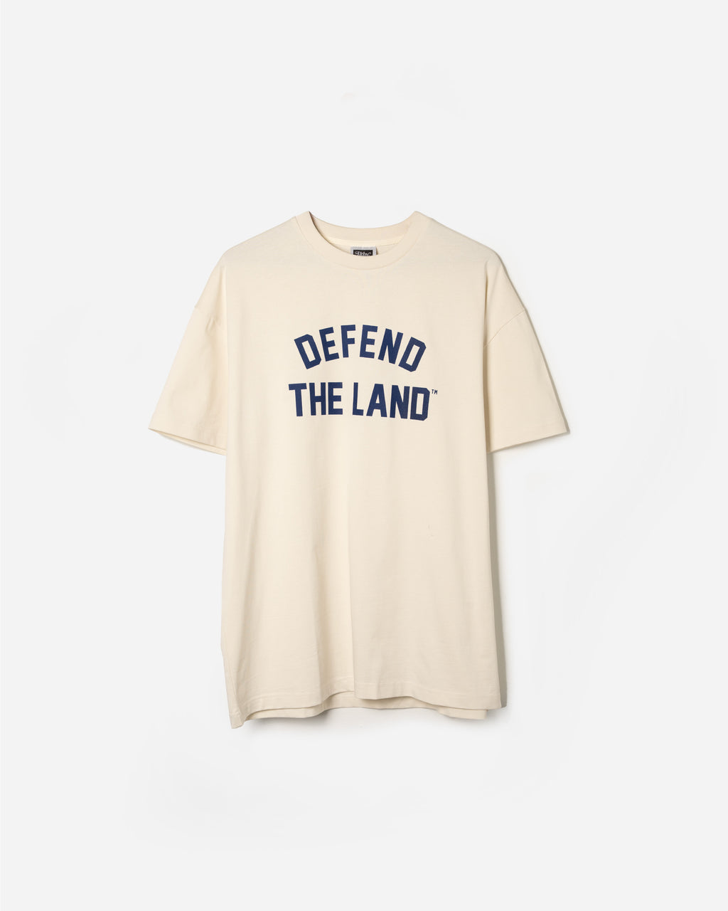 Defend the Land™ Cream Tee (Navy)