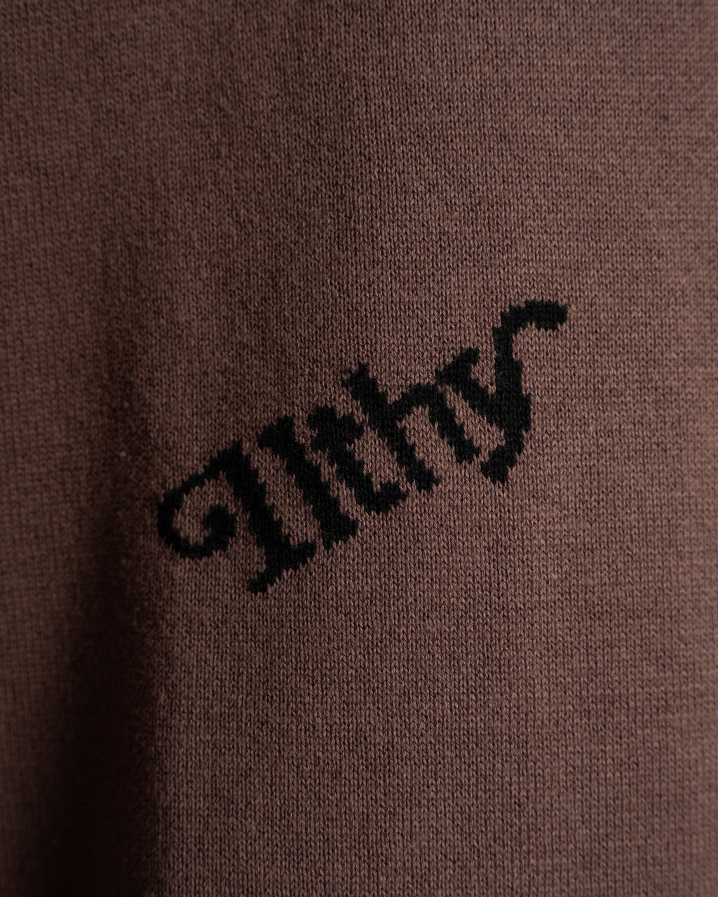 ILTHY® x BROWNS® Jacquard Pattern Knit Sweater