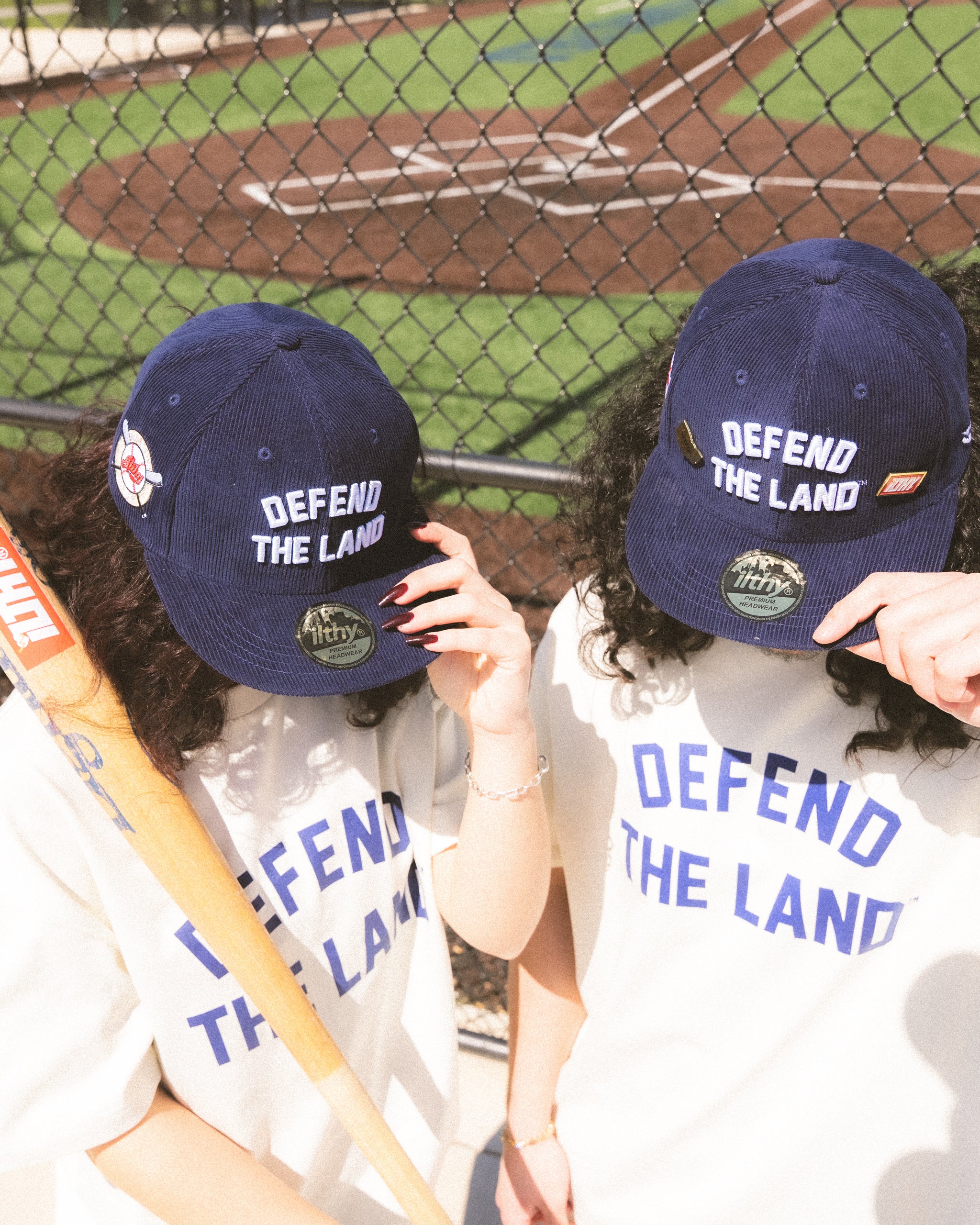 Defend the Land™ Navy Cap (with free pin set)