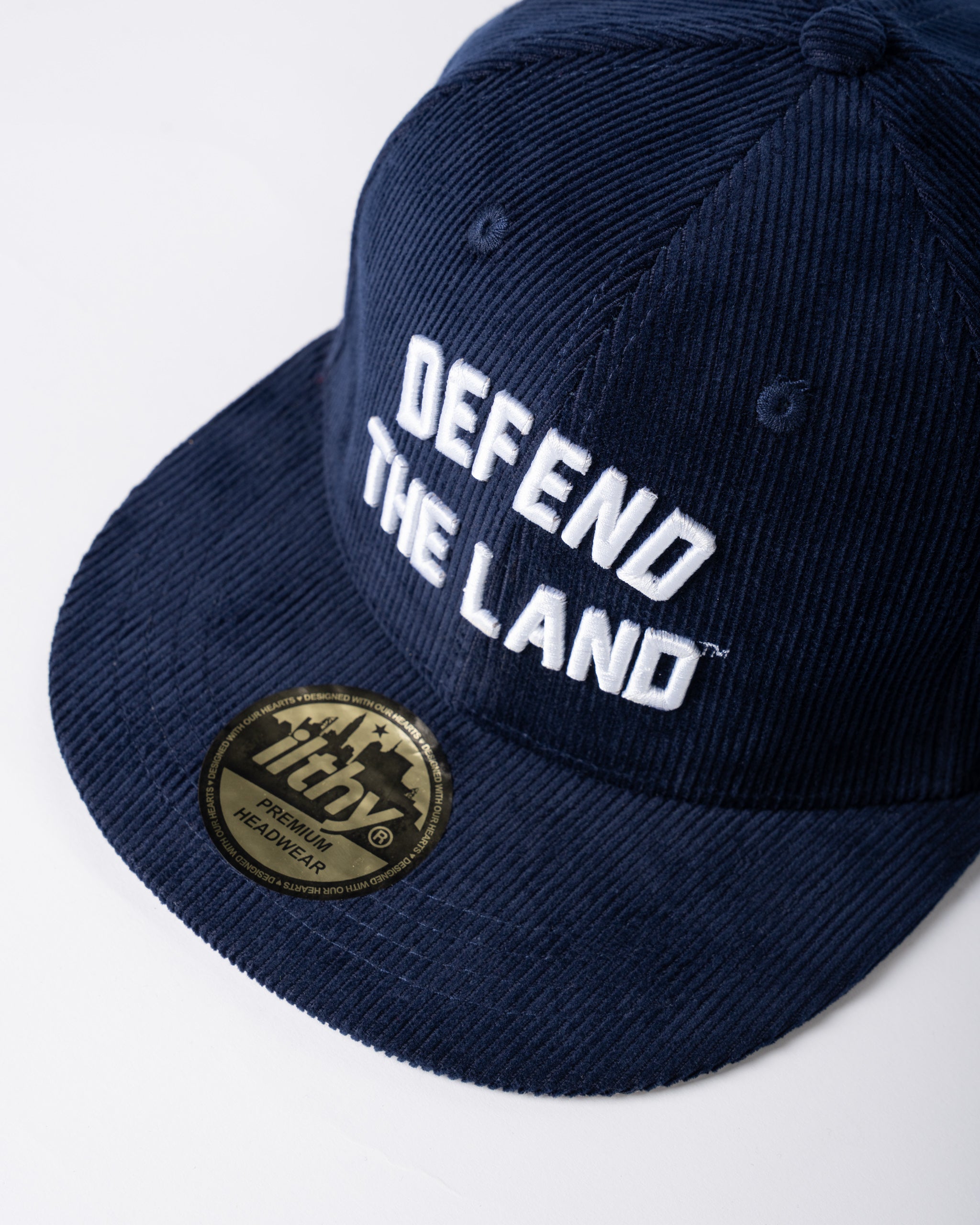 Defend the Land™ Navy Cap (with free pin set)