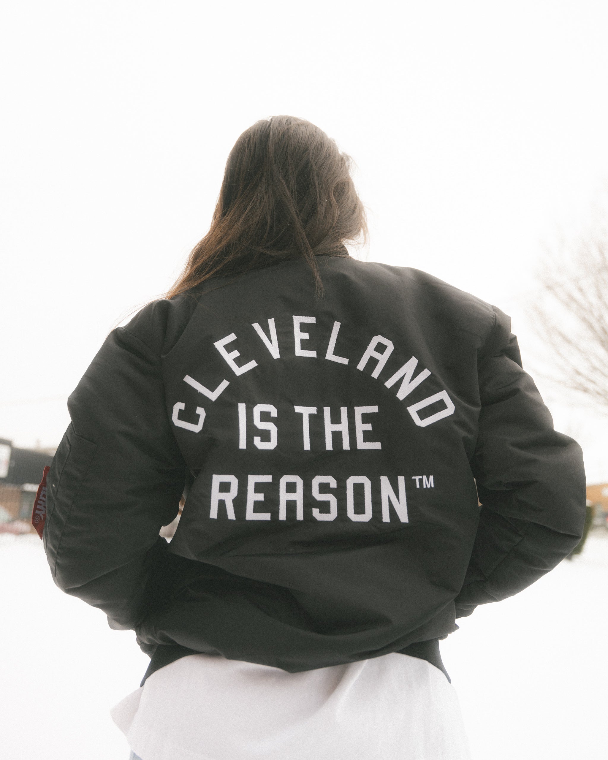 Cleveland Is the Reason™ Bomber Jackets (Black)