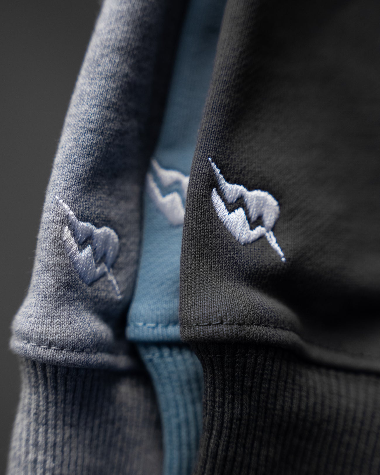 ILTHY®  Embossed Heavy Weight Crewneck (Steel Blue)