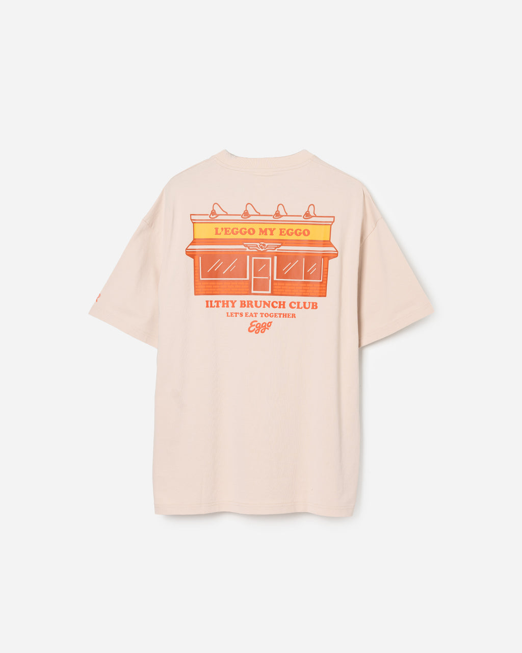 Eggo® Waffle Heavy T-Shirt (Cream)