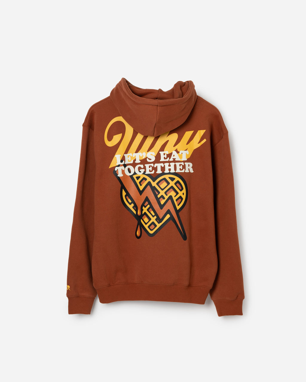 Eggo®  Waffle Zip Hoodie (Brown)