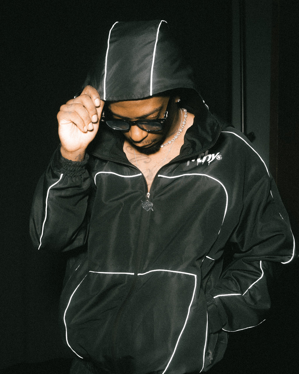 ILTHY® Reflective Track Jacket